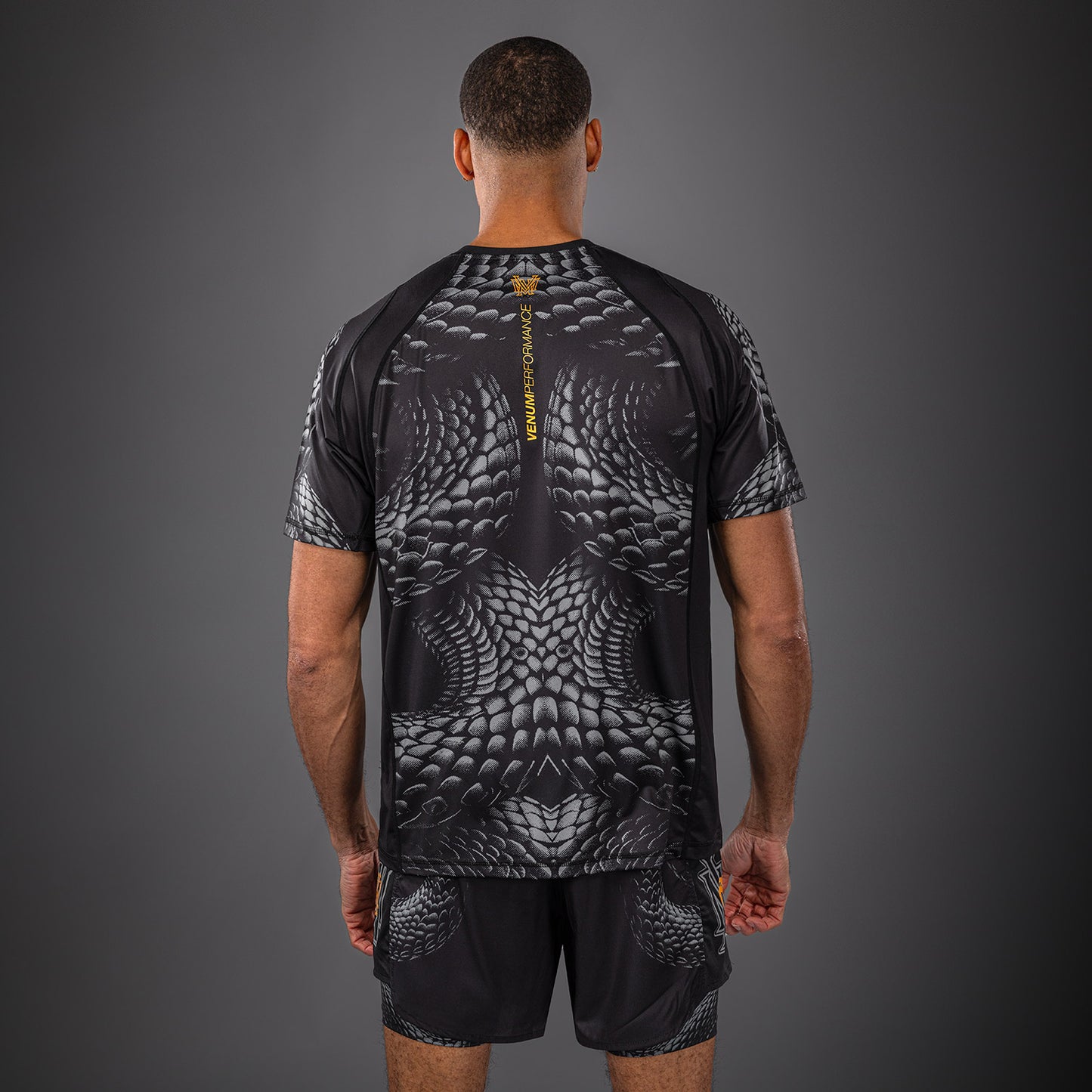 Venum Matupa Dry-Tech-T-Shirt - Schwarz/Grau/Gold