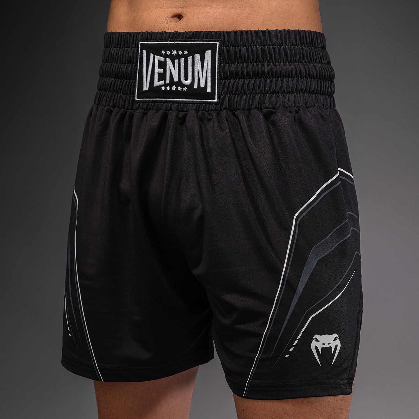 Venum Streamline Boxshorts – Schwarz/Weiß