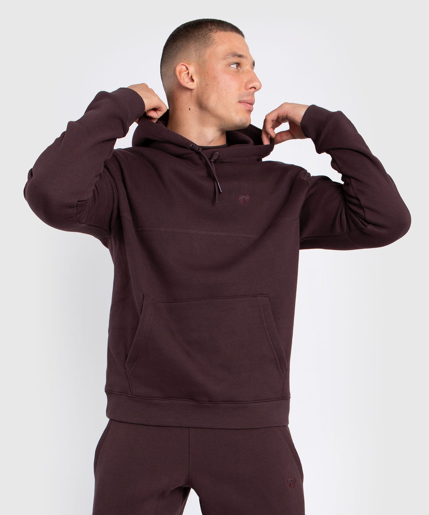 Venum Silent Power Hoodie - Dunkelbraun