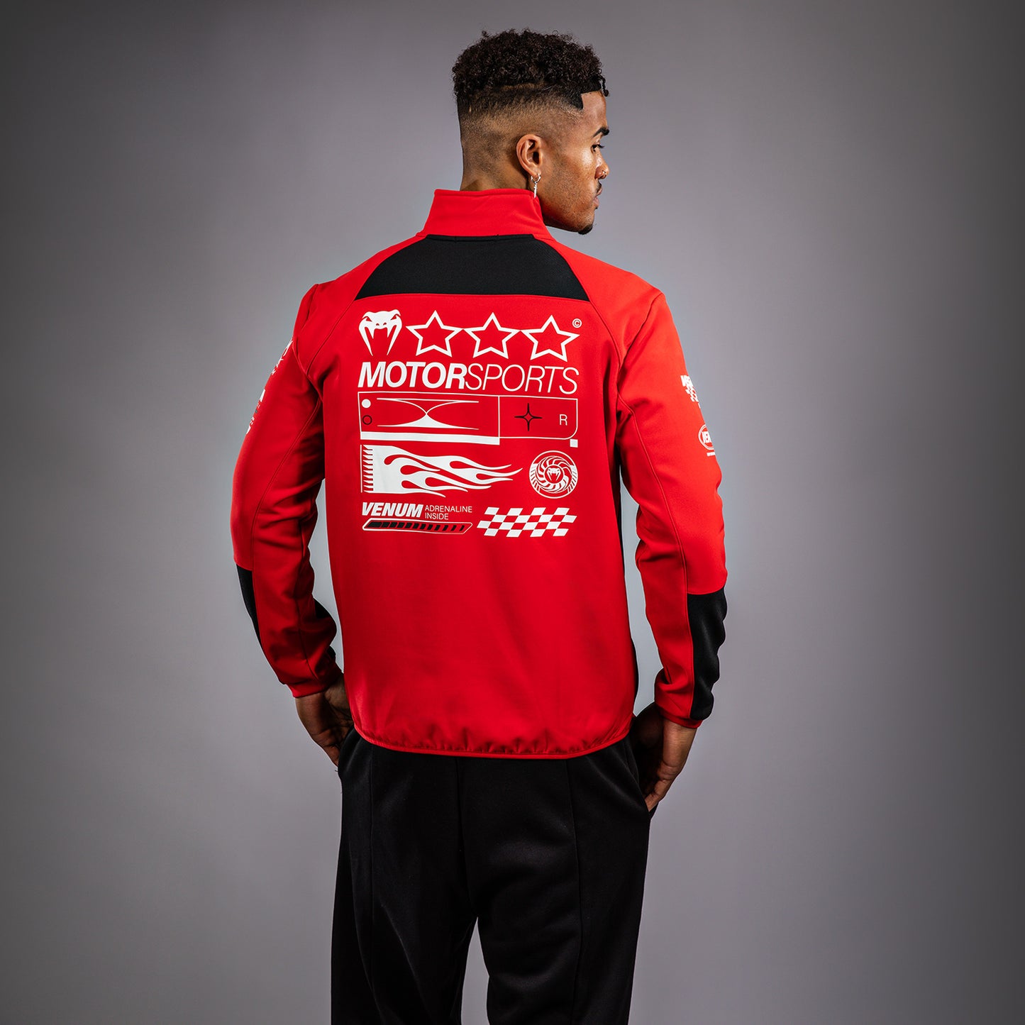 Venum Motorsport Softshell-Jacke - Rennrot