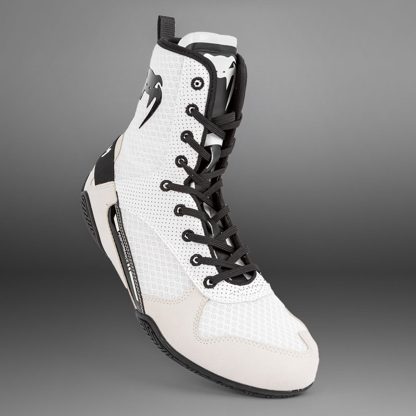 Venum Elite Boxschuhe - Weiß/Schwarz