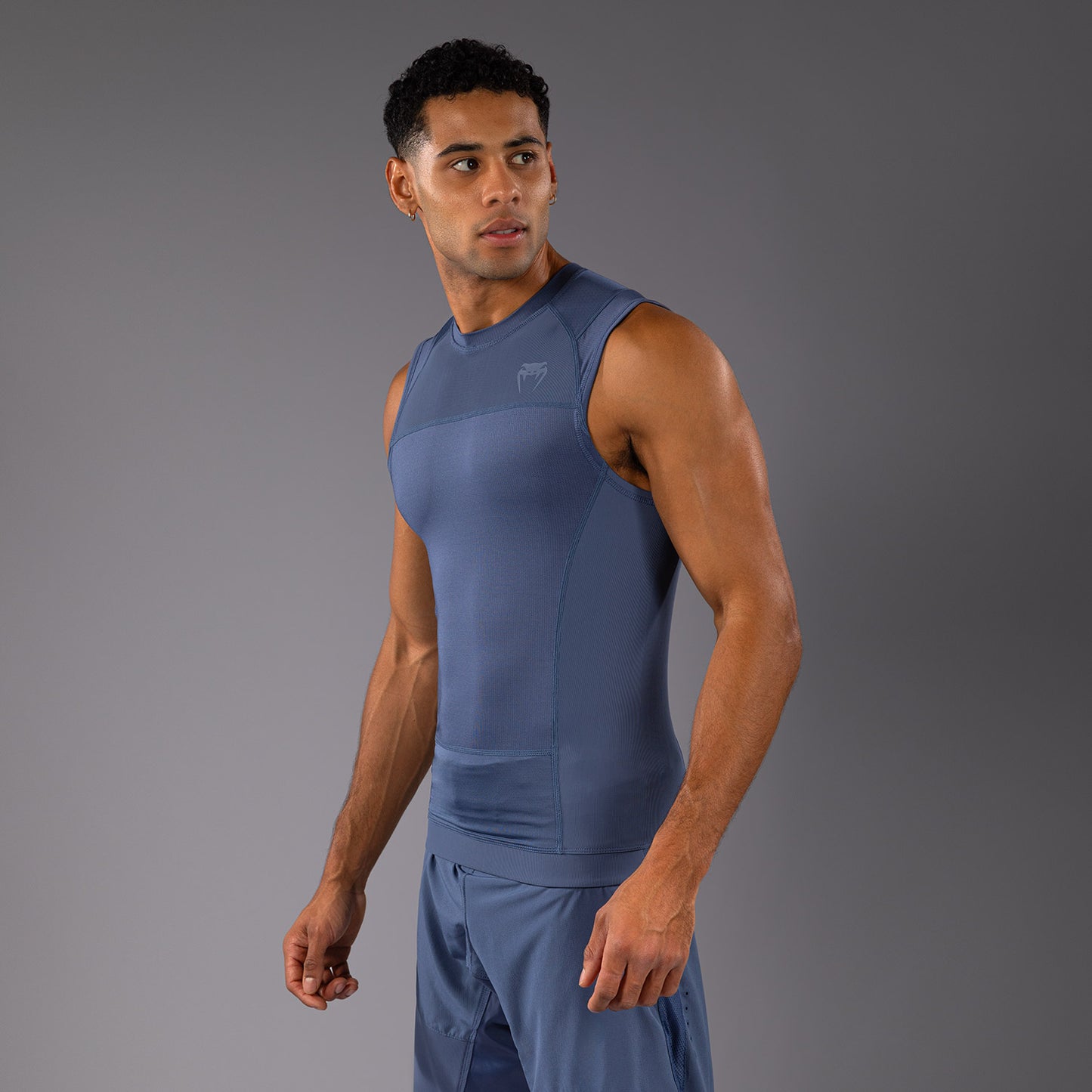 Venum G-Fit Air Herren Ärmelloser Rashguard - Nebelblau