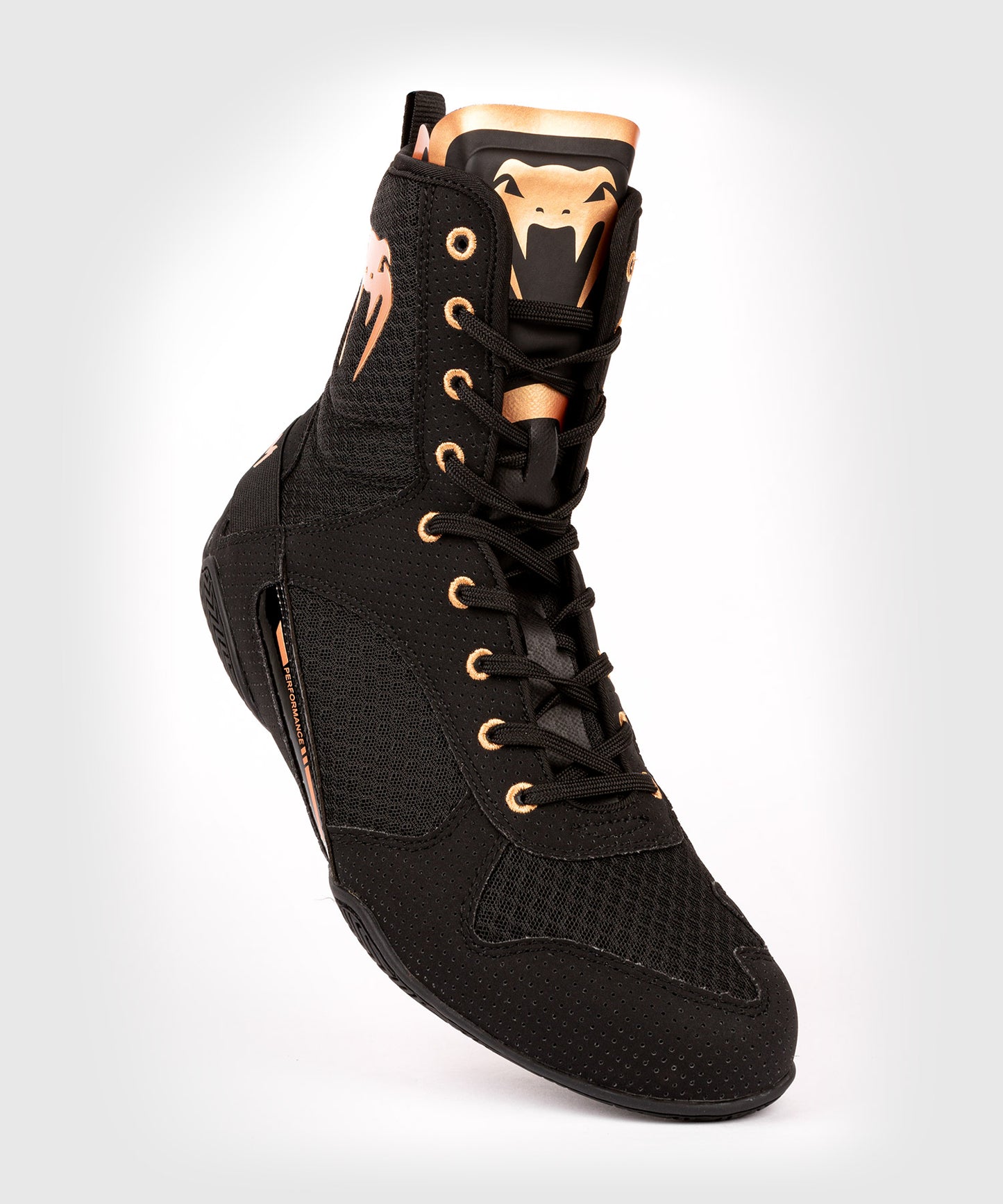 Elite Boxschuhe - Schwarz/Bronze