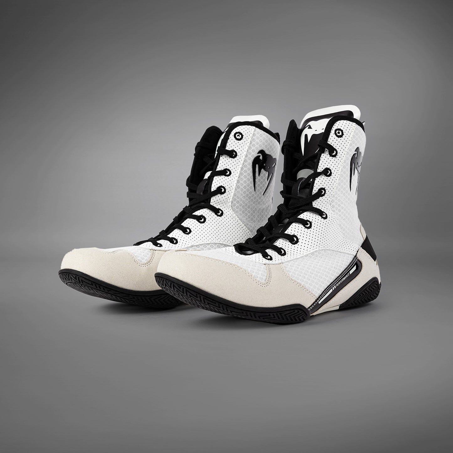 Venum Elite Boxschuhe - Weiß/Schwarz