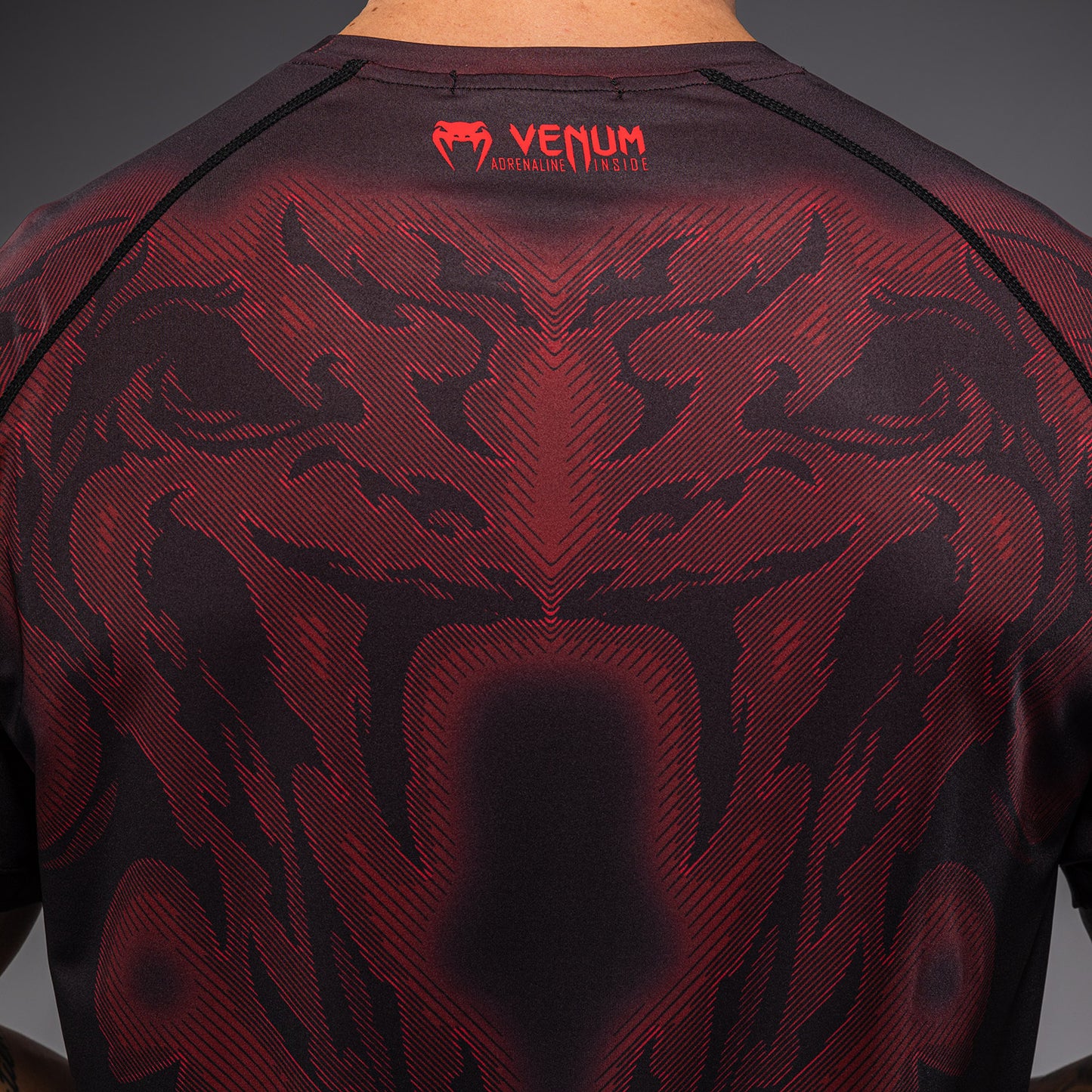 Venum Spectre Dry Tech T-Shirt – Schwarz/Rot