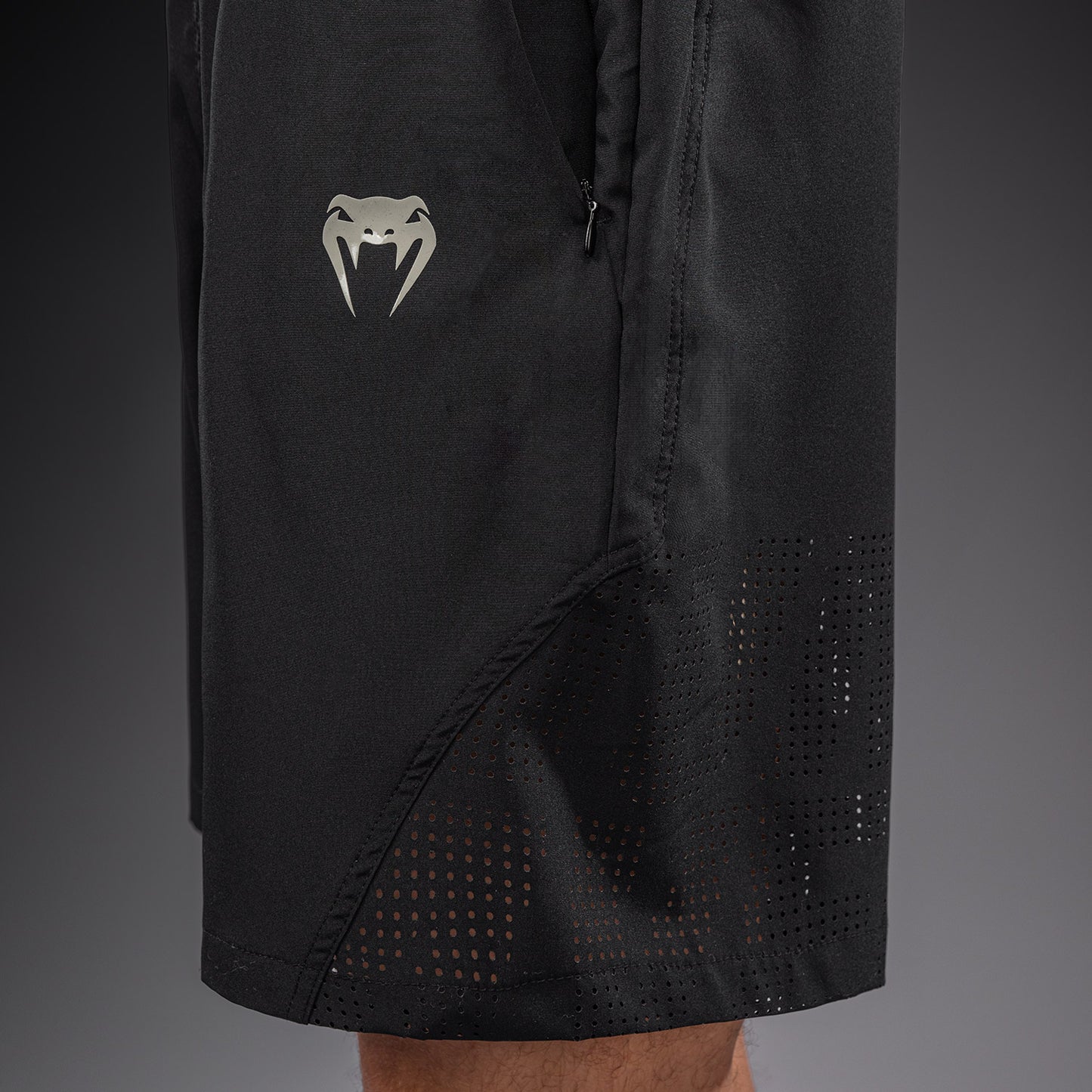 Venum Lazer Trainingsshorts - Schwarz/Grau