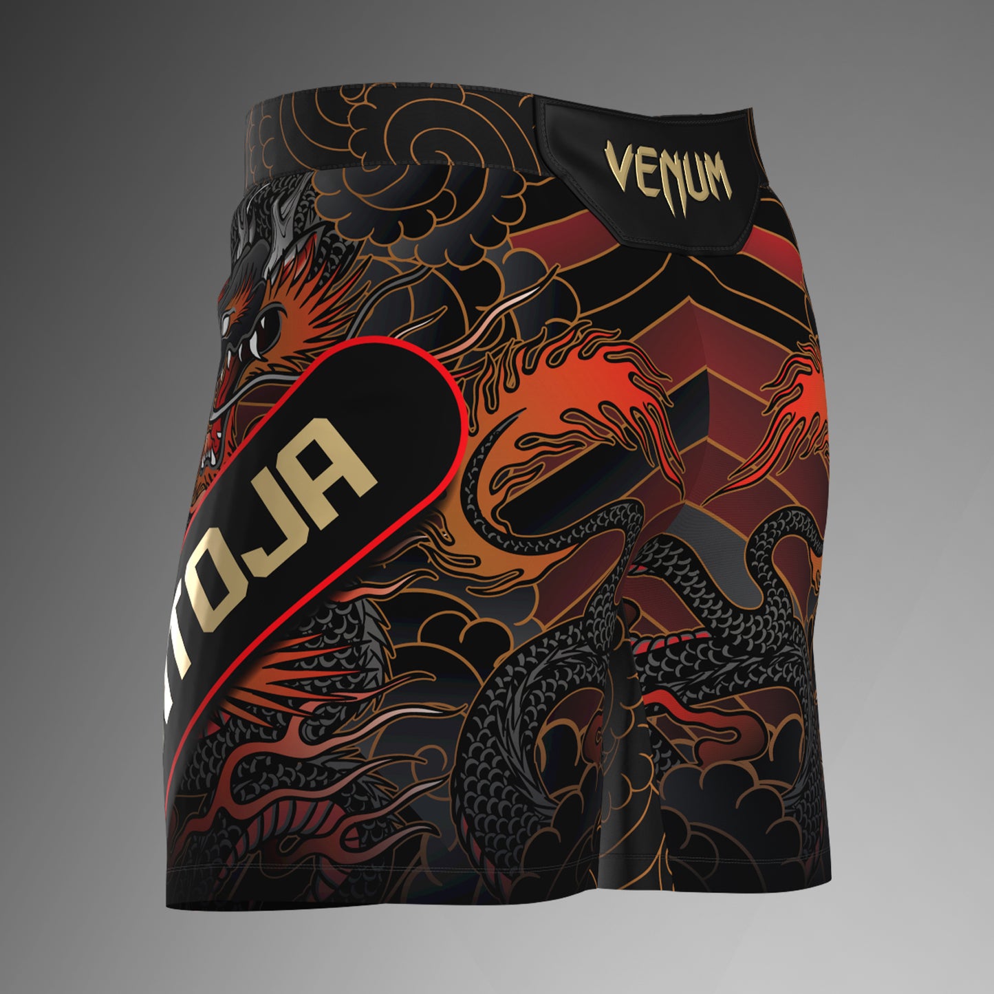 UFC Unrivaled by Venum Männer Alexandre Pantoja Short fit Kampfhosen - rot
