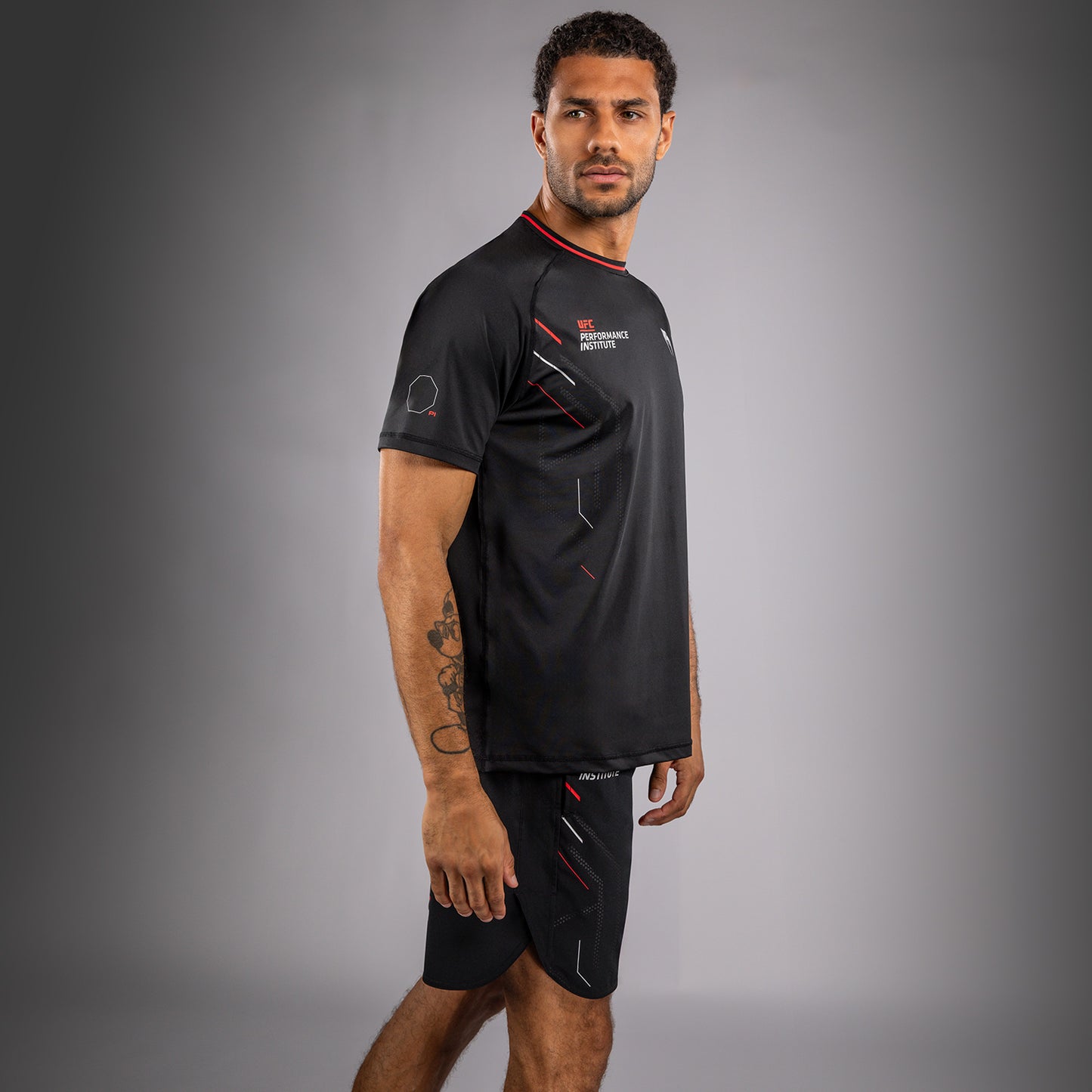 Venum UFC PI 3.0 Dry-Tech-T-Shirt – Schwarz