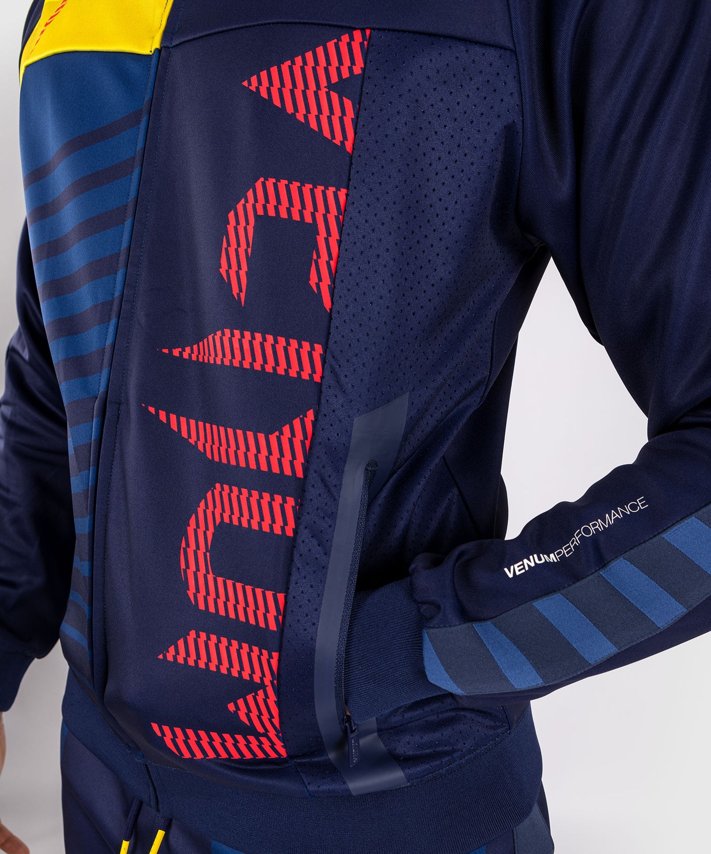 Venum Sport 05 Trainingsjacke - Blau/Gelb