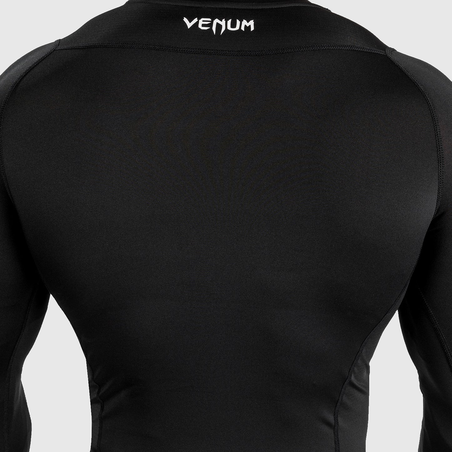 Venum Attack Herren Langarm Rashguard - Schwarz/Grau