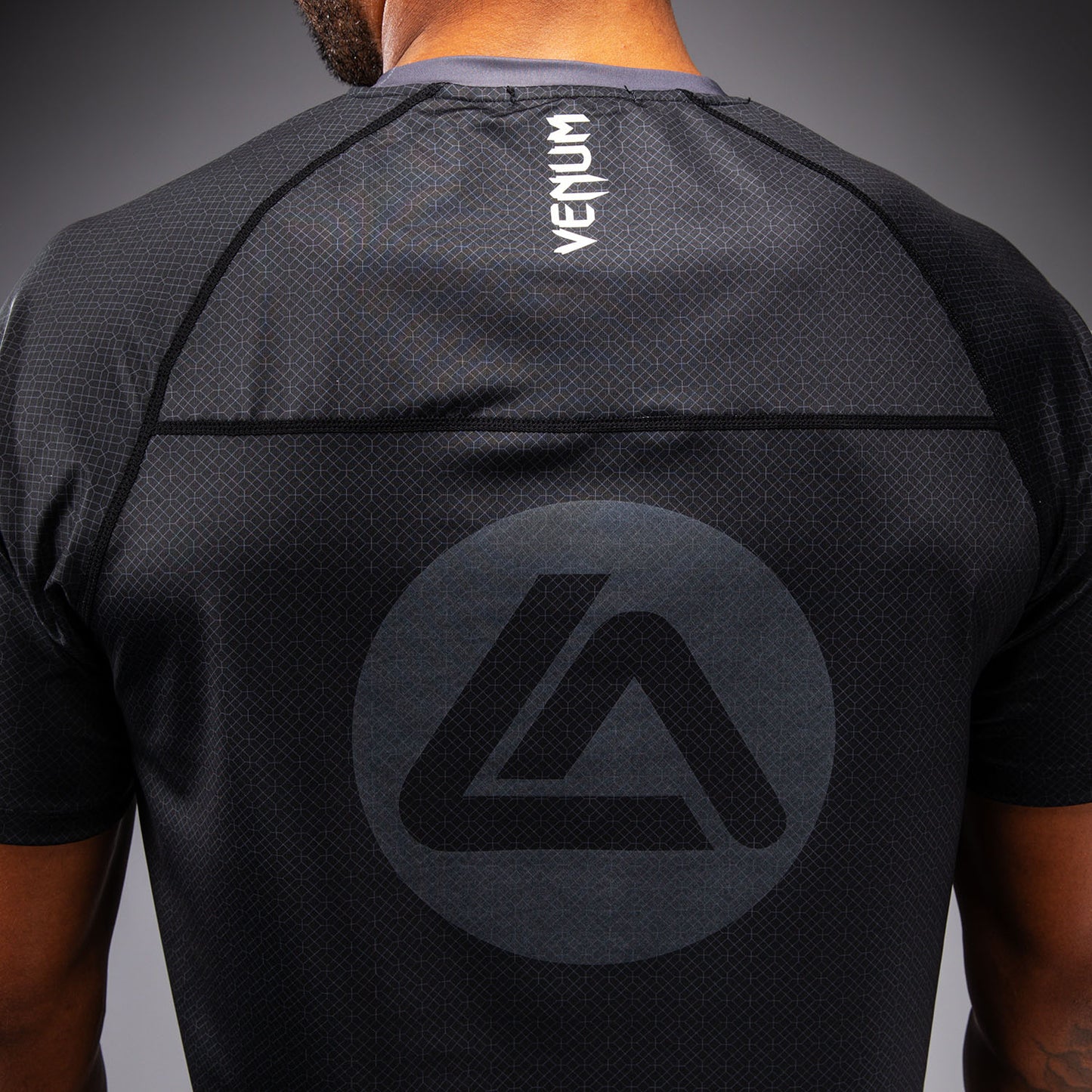Venum x Roger Gracie Academy Dry‑Tech‑T‑Shirt - Schwarz