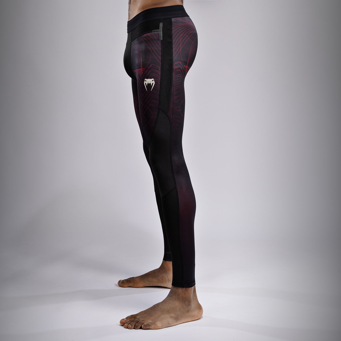 Venum G-Fit Air Herren Spats - Tiefschwarz/Feuerrot