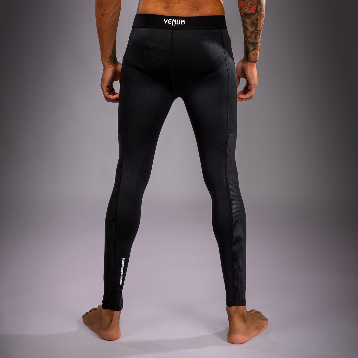 Venum MX Basics Kompressionshose - Schwarz/Weiß