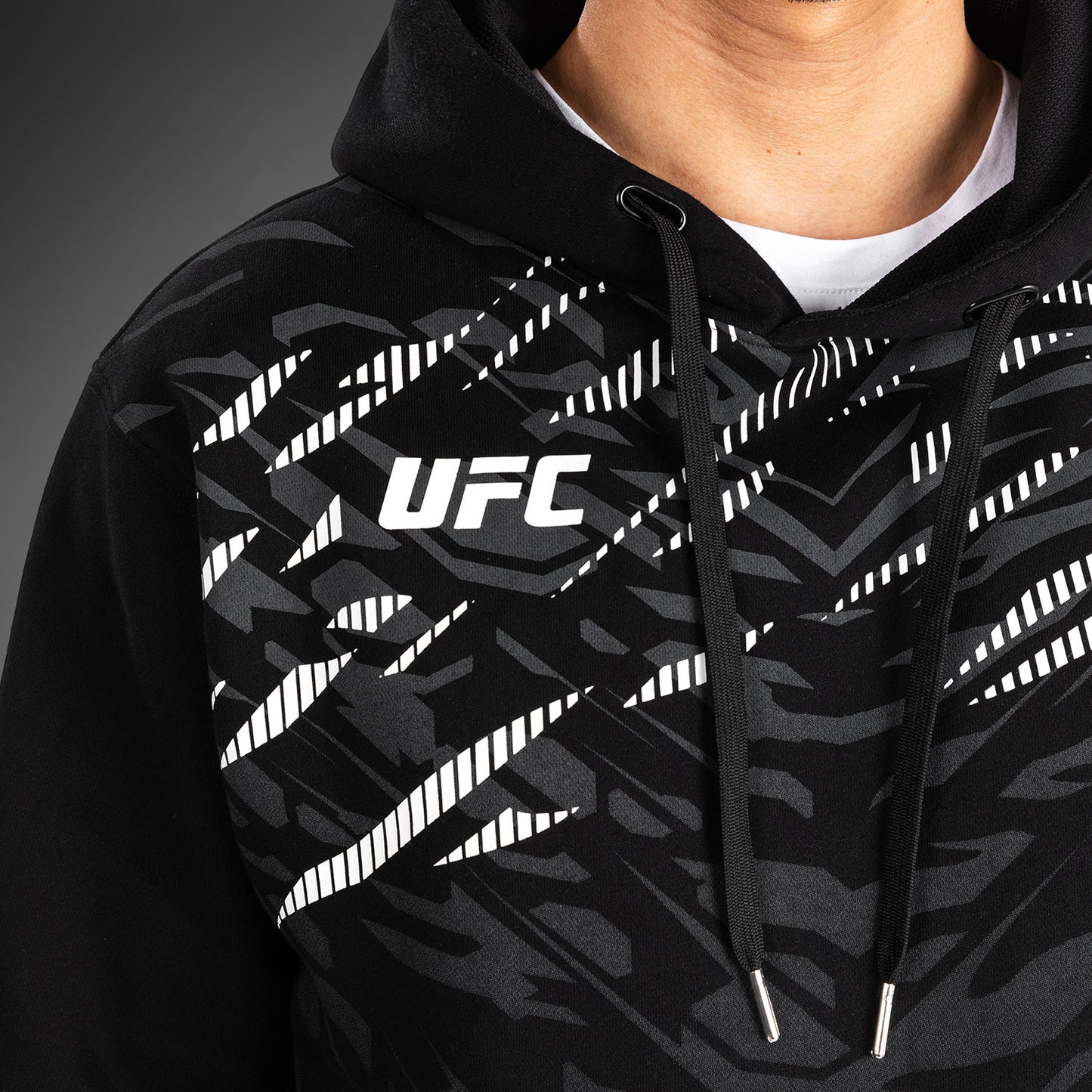 UFC Fusion by Venum Replica Herren Pullover Hoodie - Schwarz