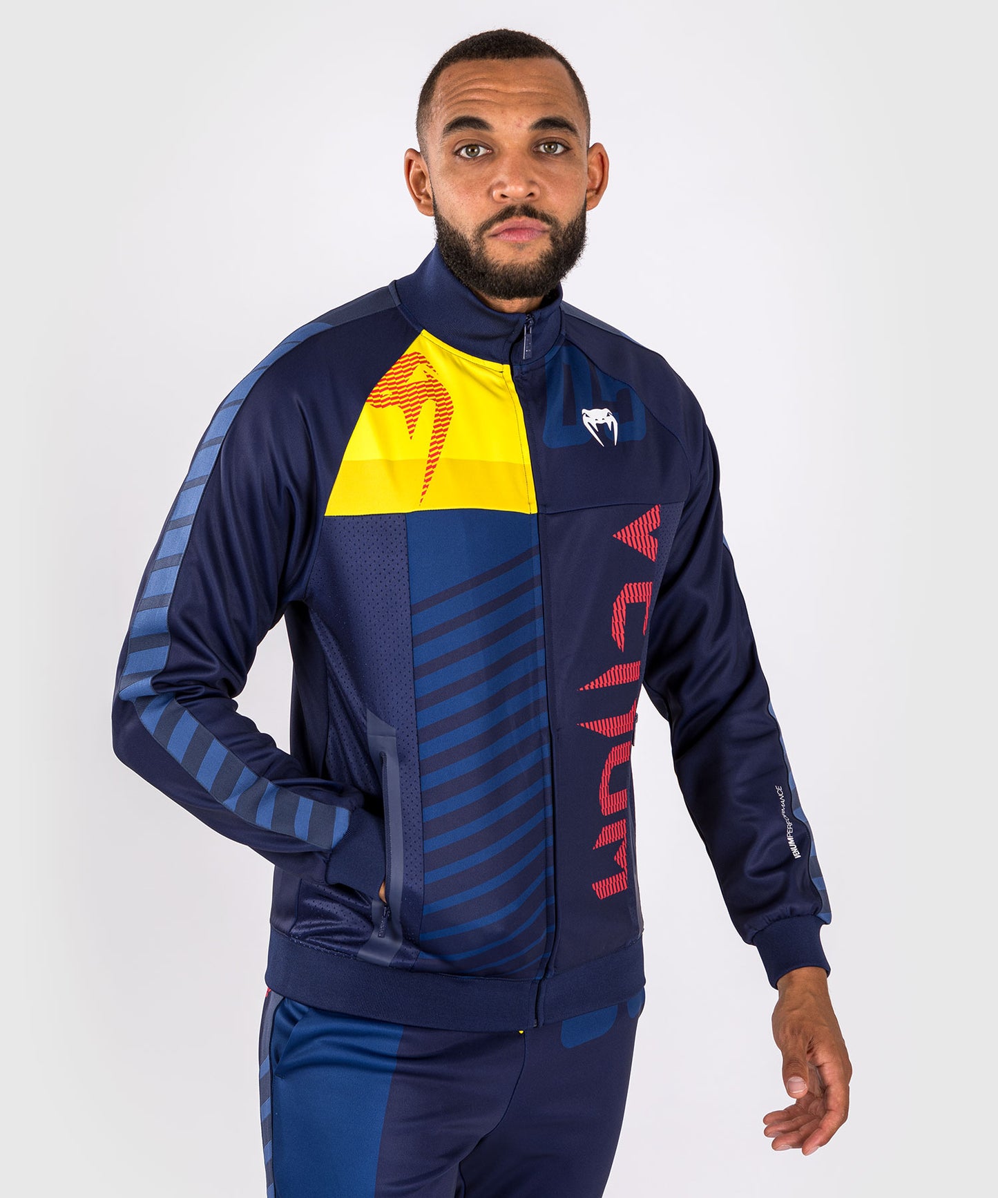 Venum Sport 05 Trainingsjacke - Blau/Gelb