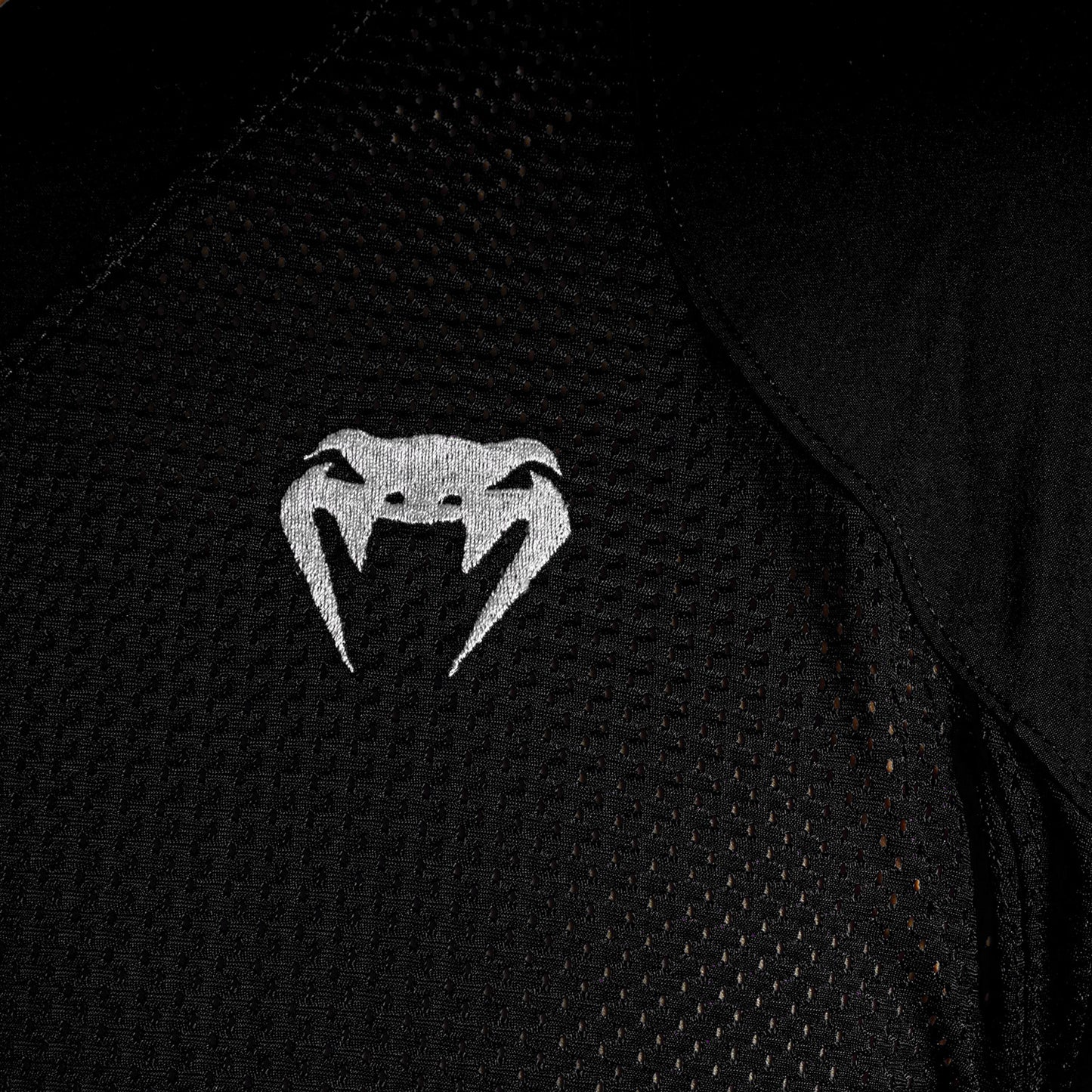 Venum Elite Fußball Kurzarmtrikot - Schwarz