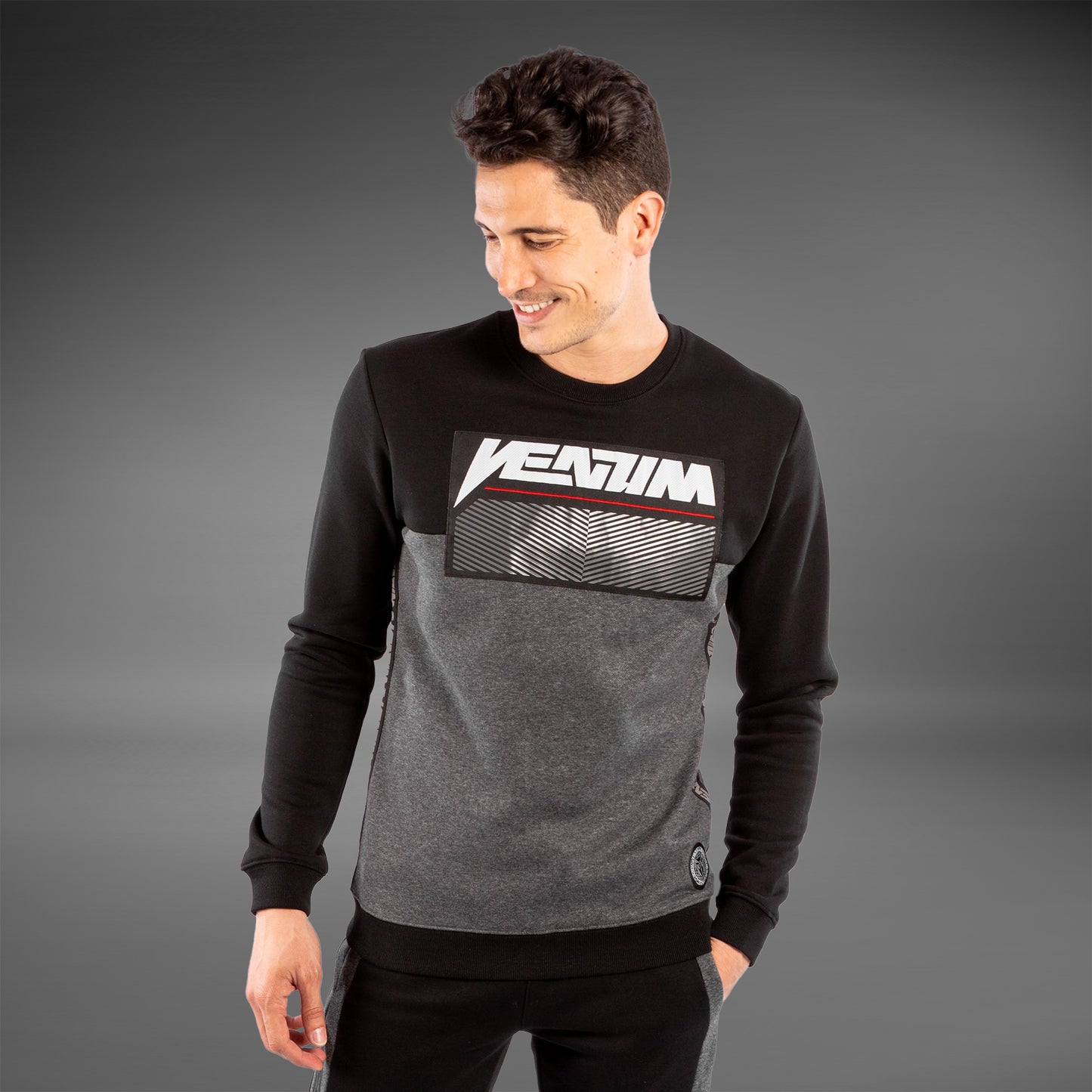 Venum Rafter Sweatshirt - Dunkelgrau Meliert