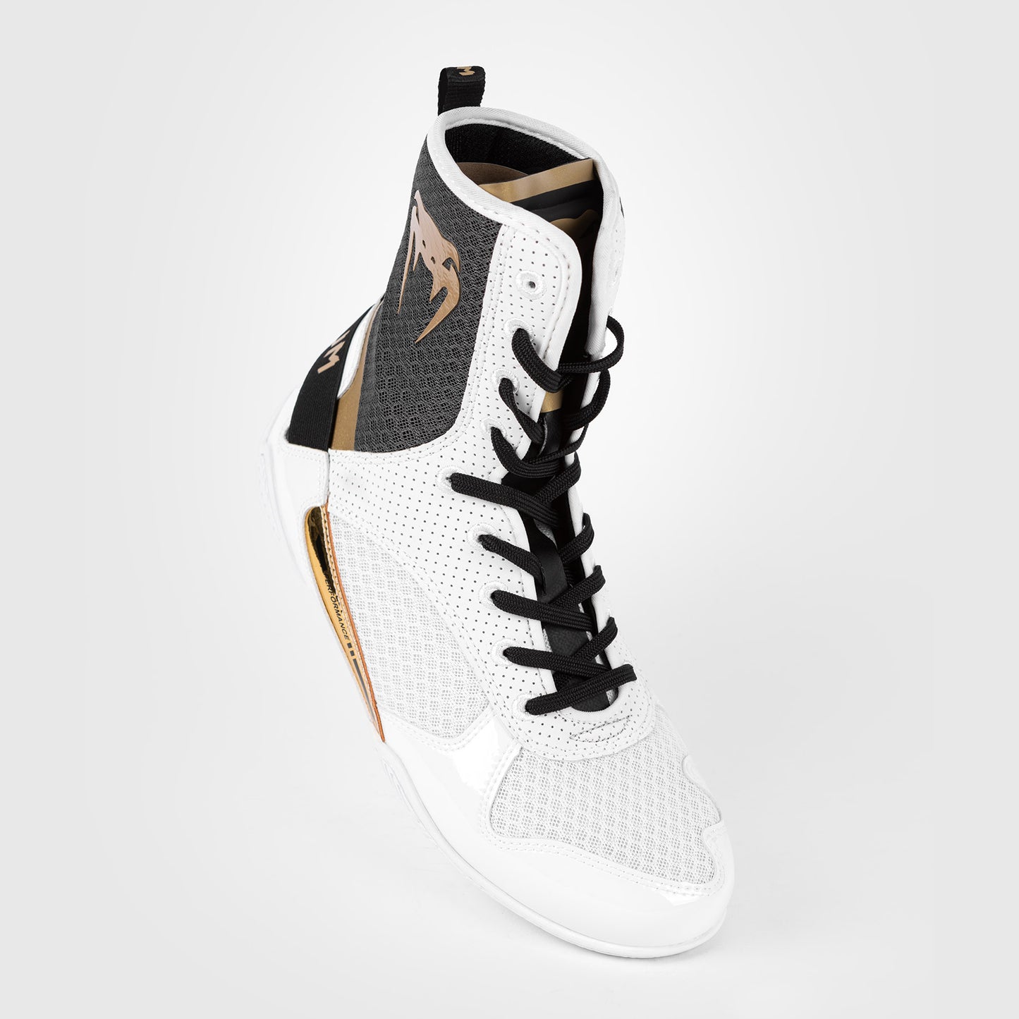 Venum Elite Boxing Schuhe - Weiß/Schwarz/Gold