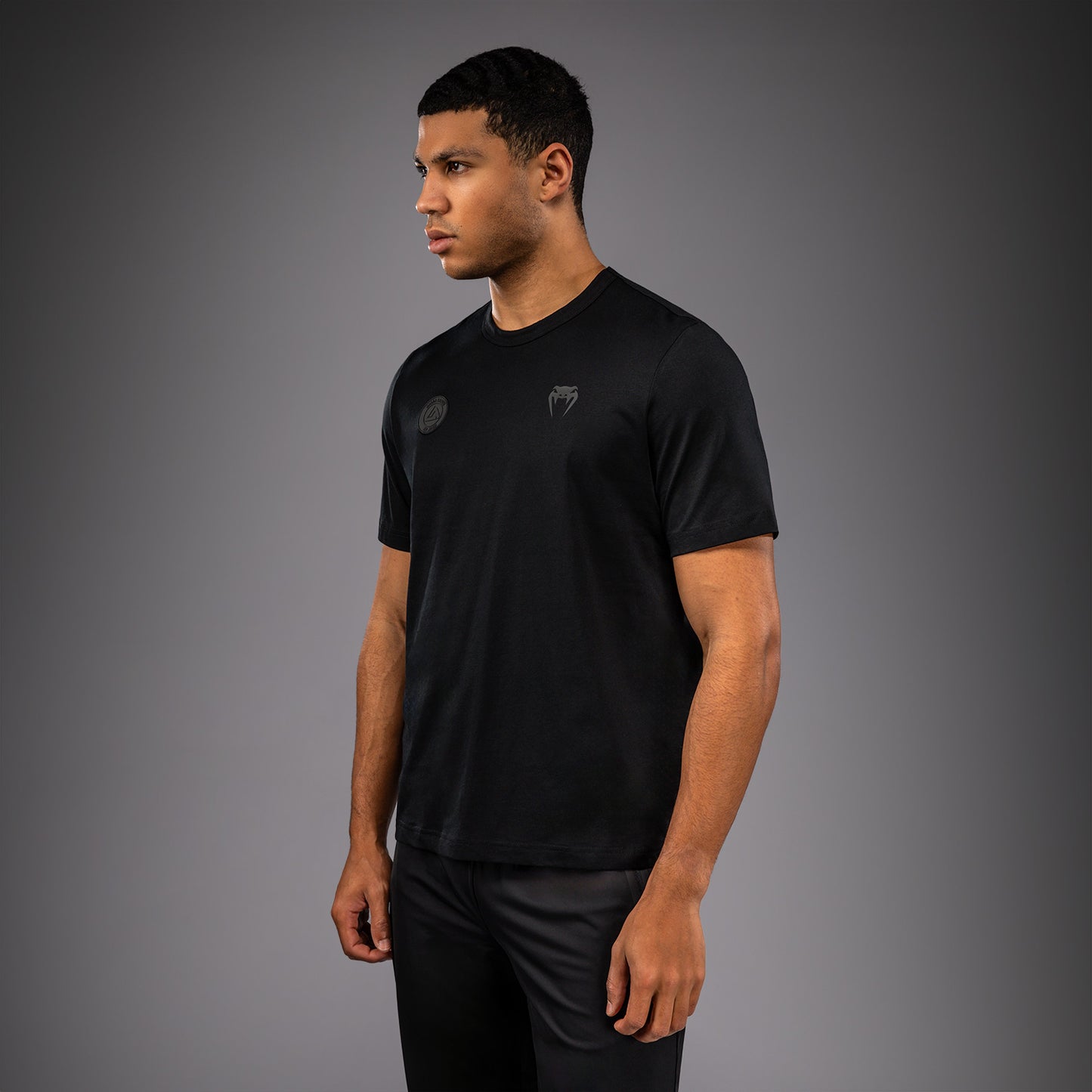 Venum x Roger Gracie Academy T‑Shirt - Schwarz