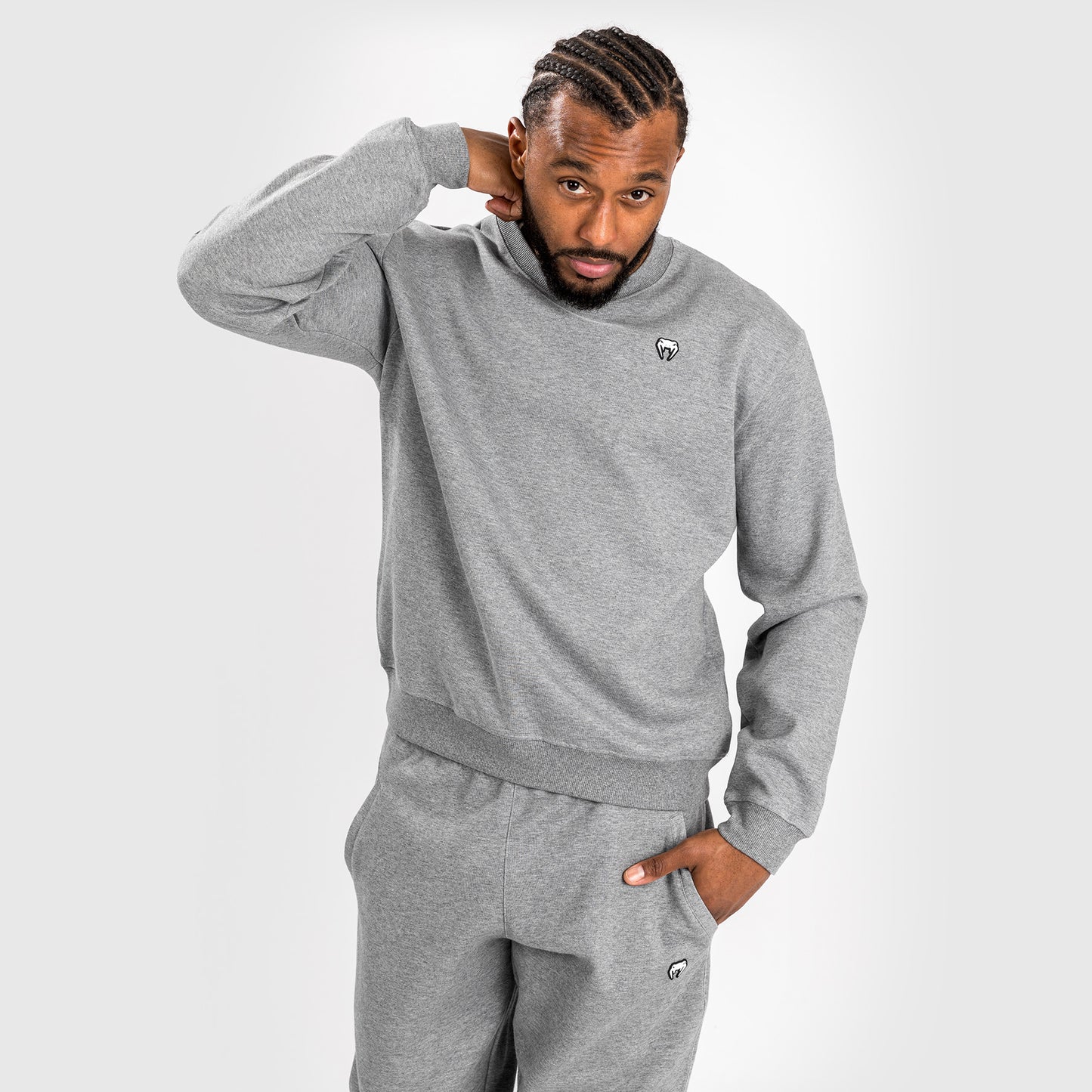 Venum Silent Power Lite Sweatshirt - Helles Heather Grey