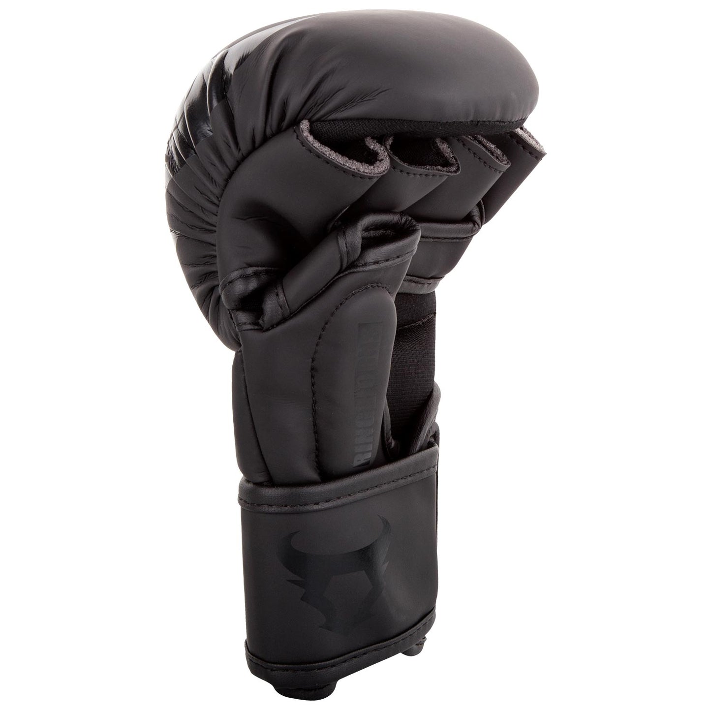 Ringhorns Charger Sparring Handschuhe - Schwarz/Schwarz