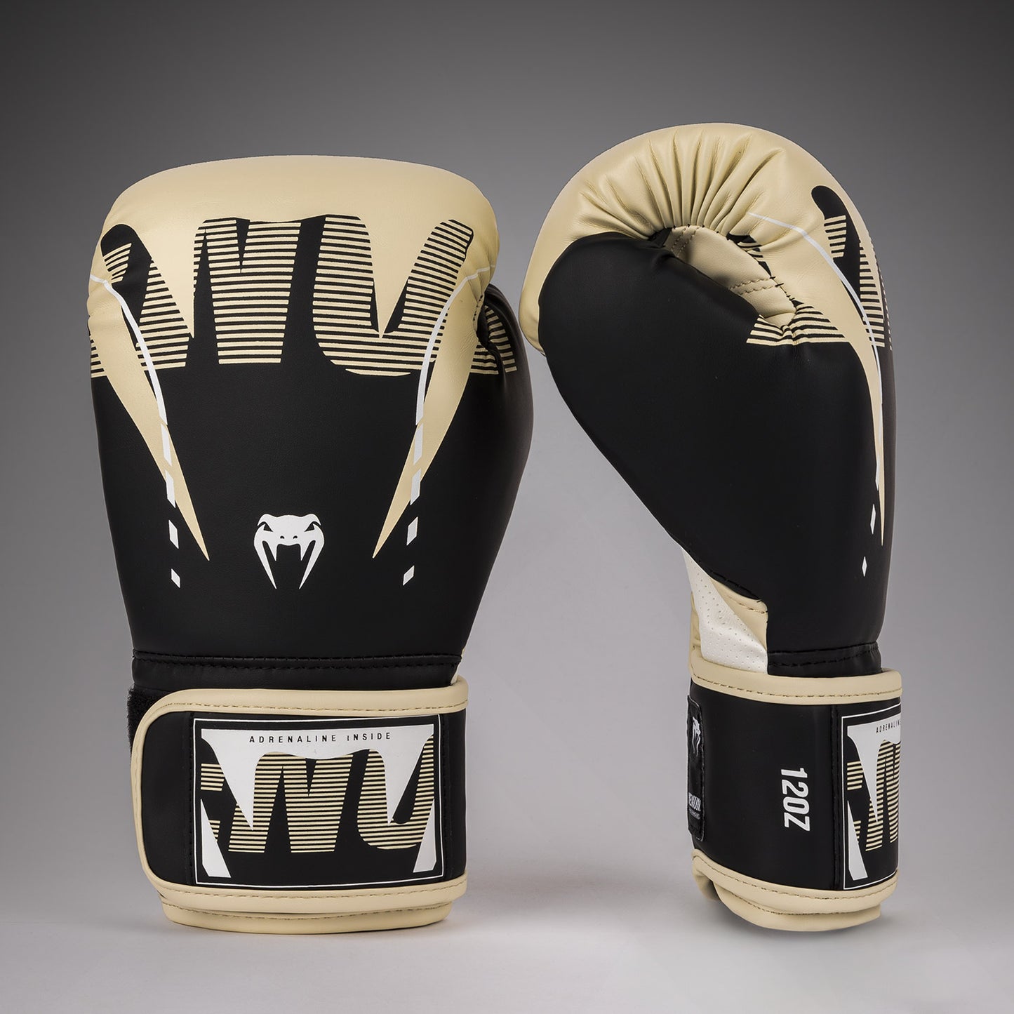 Venum Adrenaline Boxhandschuhe – Schwarz/Elfenbein