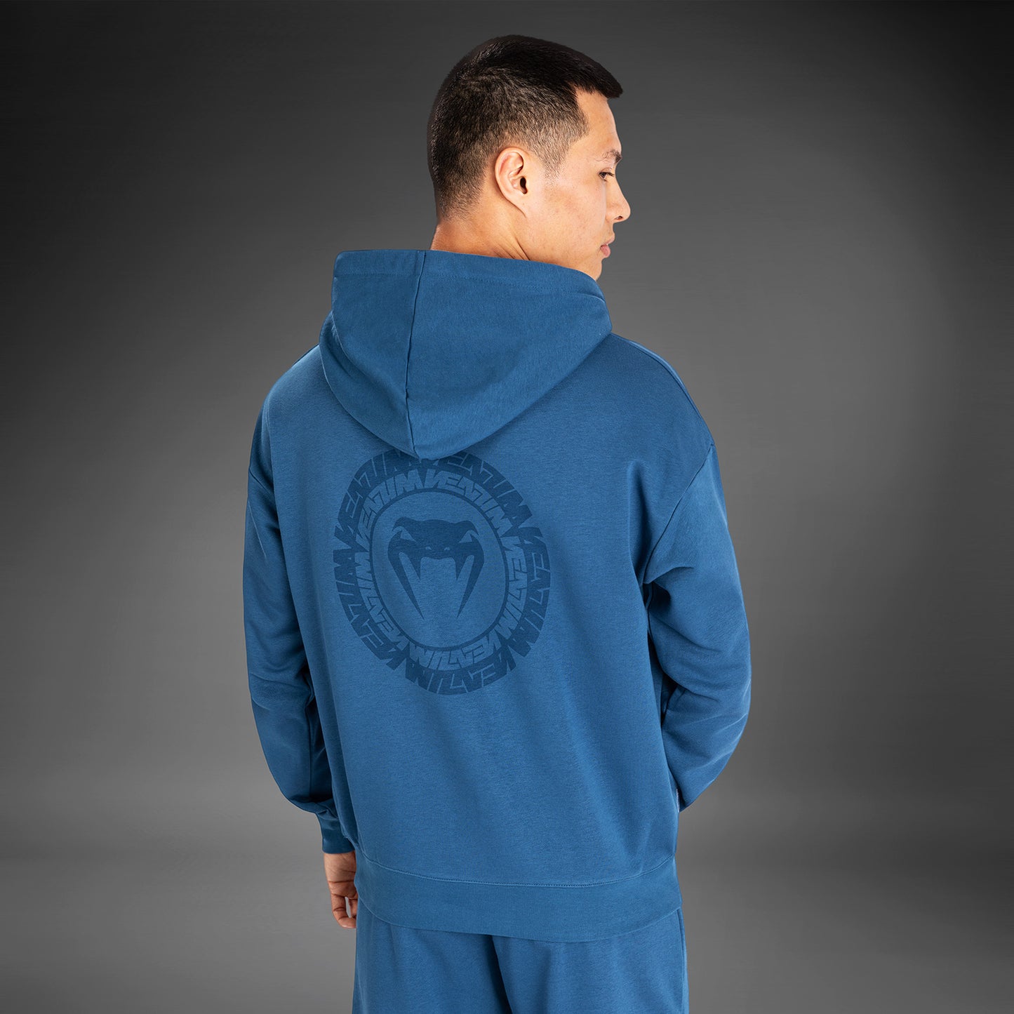 Venum Vortex XL Herren Kapuzenpullover - Marineblau