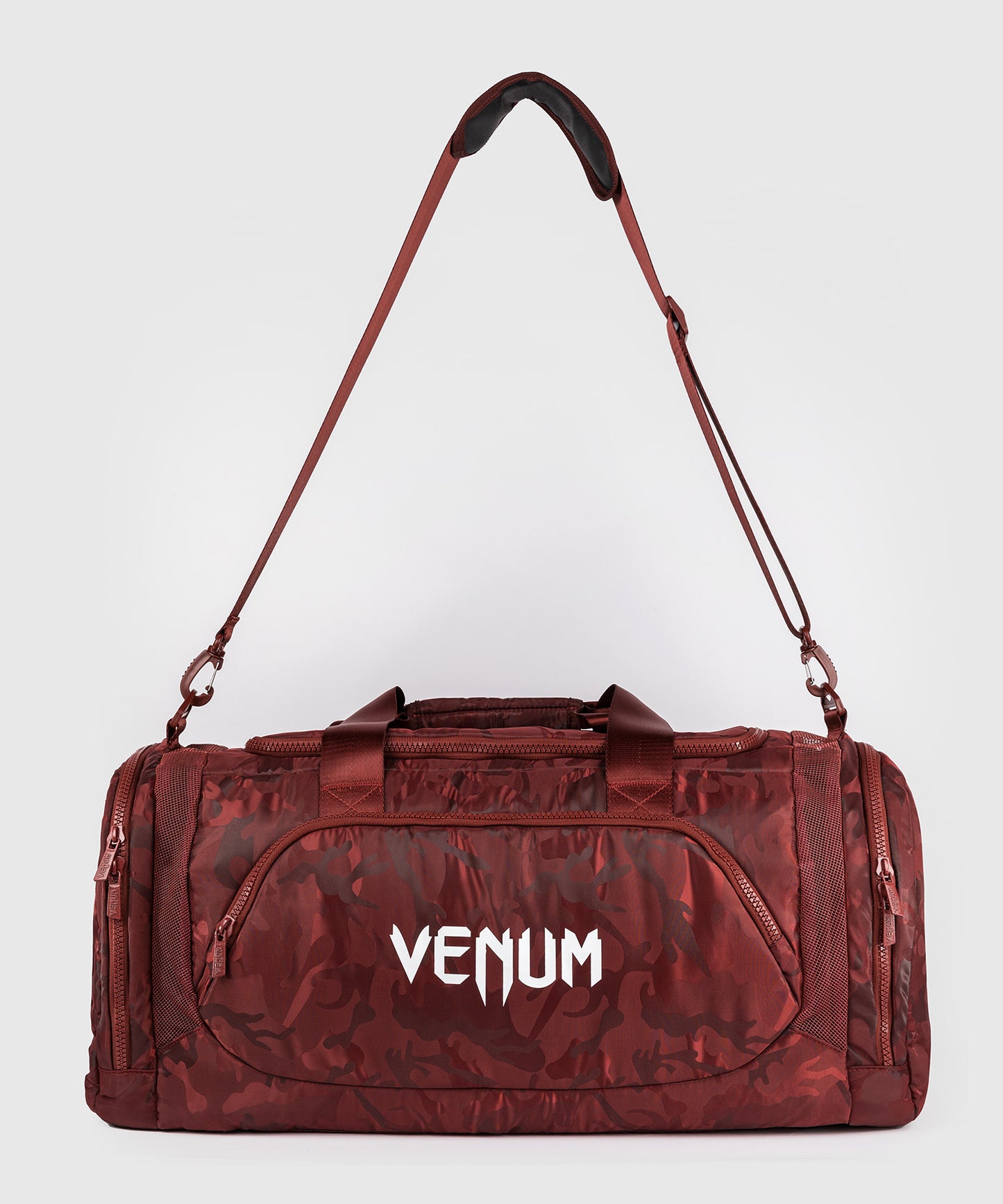 Venum Trainer Lite Sports Bags - Camo/Burgundy