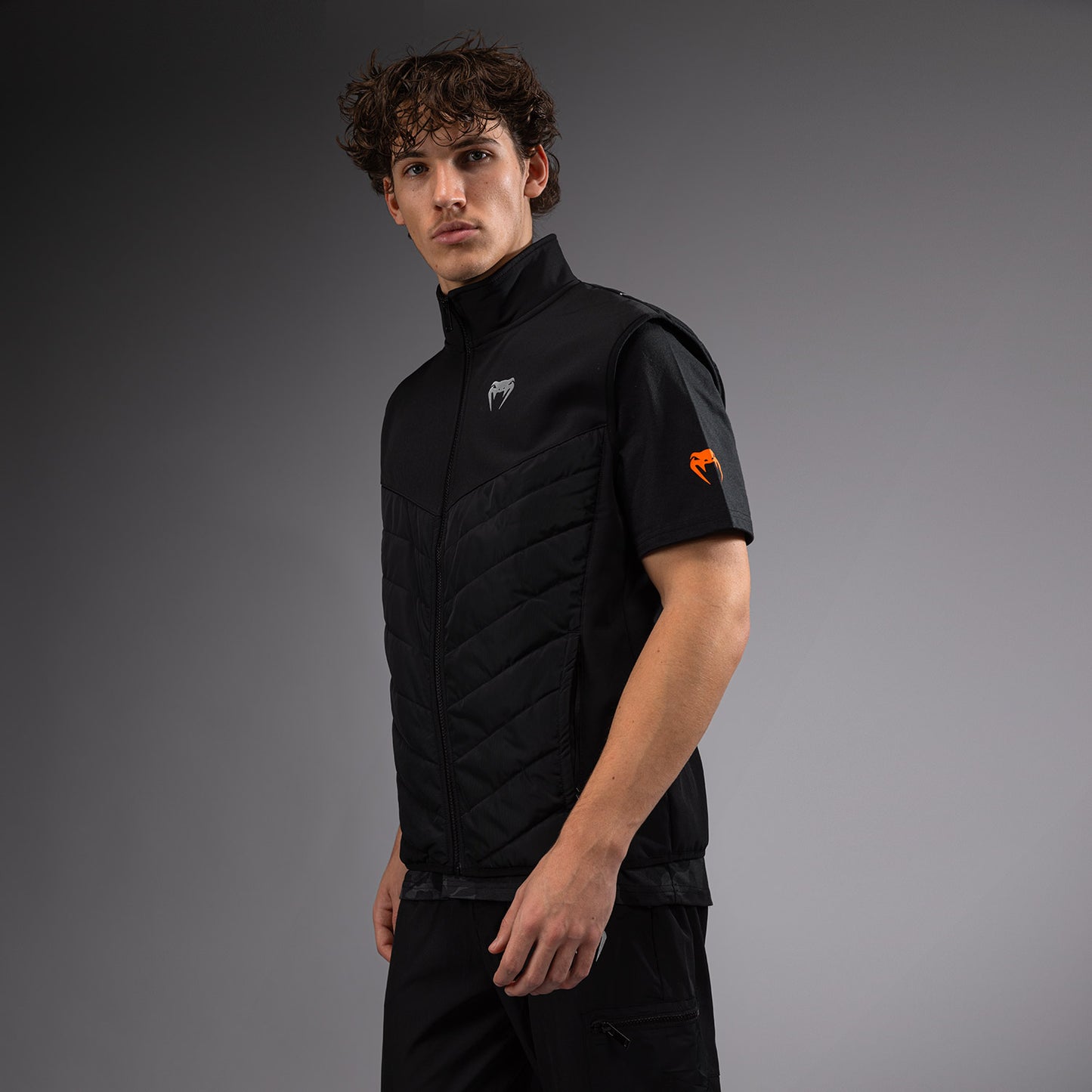 Venum Paddock Softshell Jacke Kurzarm - Schwarz