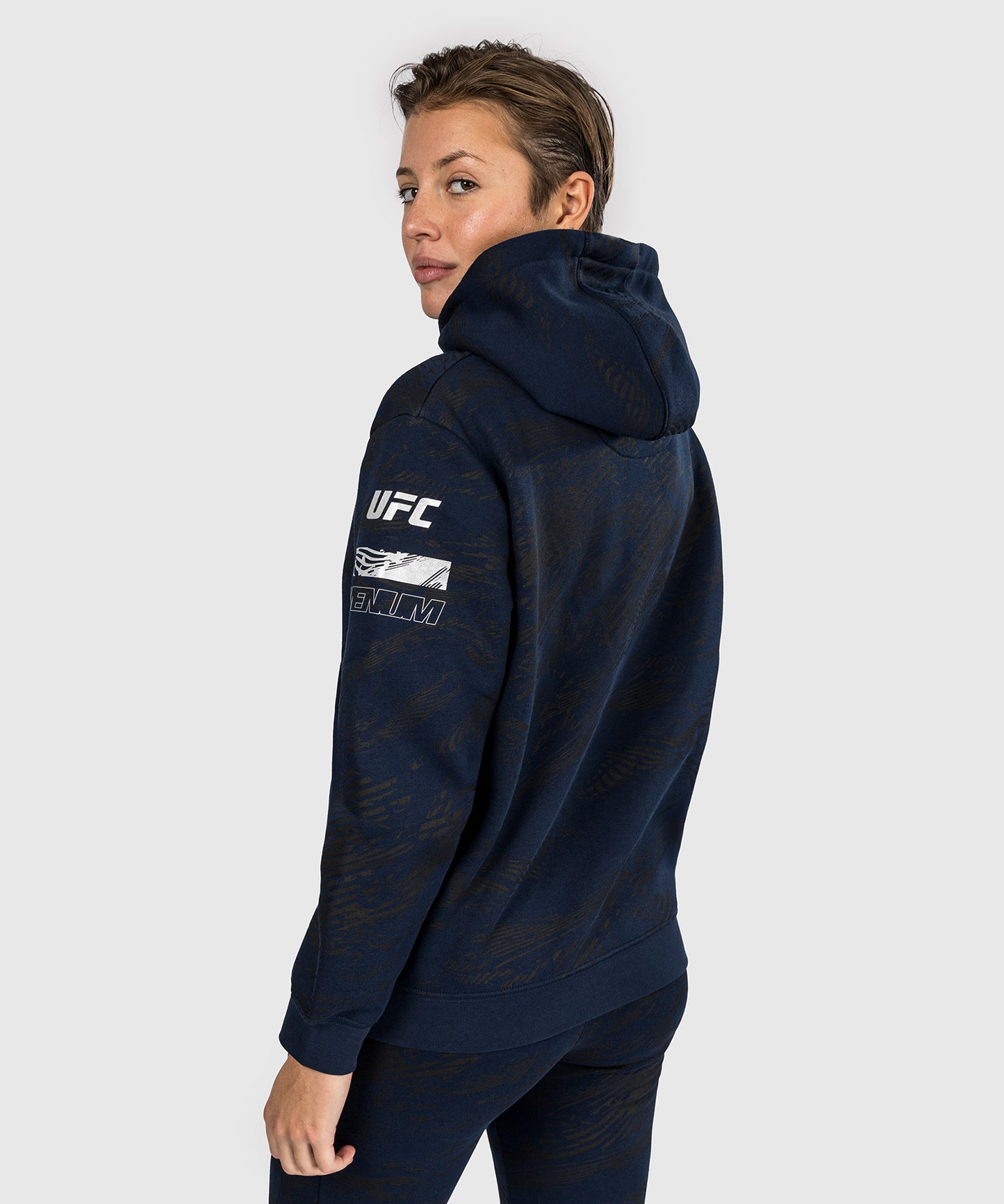 UFC Fusion by Venum Fight Week Damen Pullover Hoodie - Ozeanisches Blau