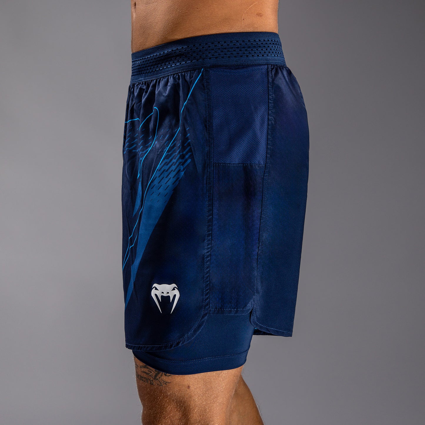Venum x Top Rank Original Herren Trainingsshorts - Marineblau