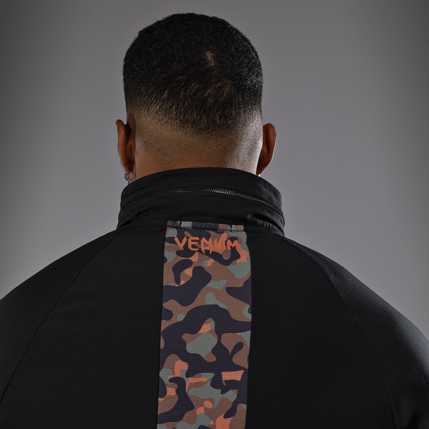 Venum Jungle Ops  Herren-Trainingsjacke - Schwarz/Canyon Camo