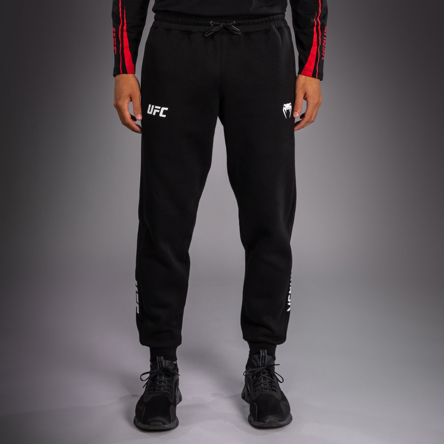Venum UFC Unity by Venum Authentic Fight Week Herren-Baumwollhose - Schwarz