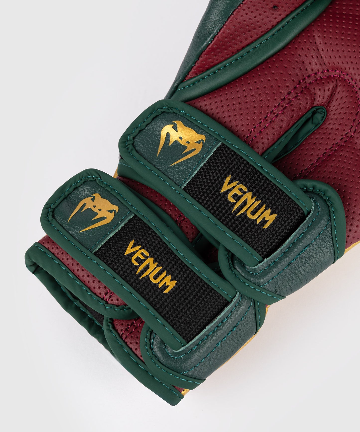 Venum Reverso Boxhandschuhe - Smaragdgrün / Gold