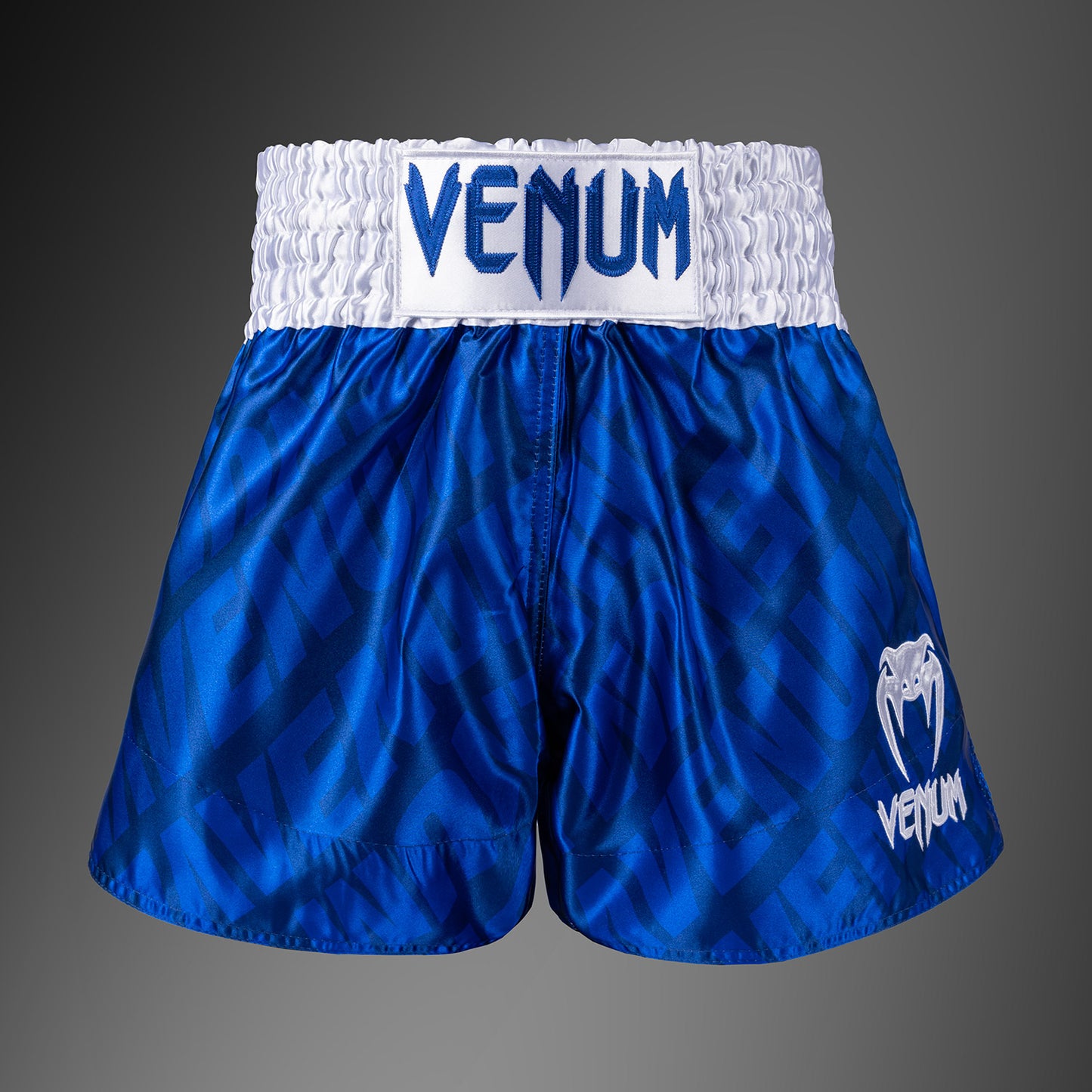 Venum Contender XT Muay Thai Shorts – Königsblau/Weiß