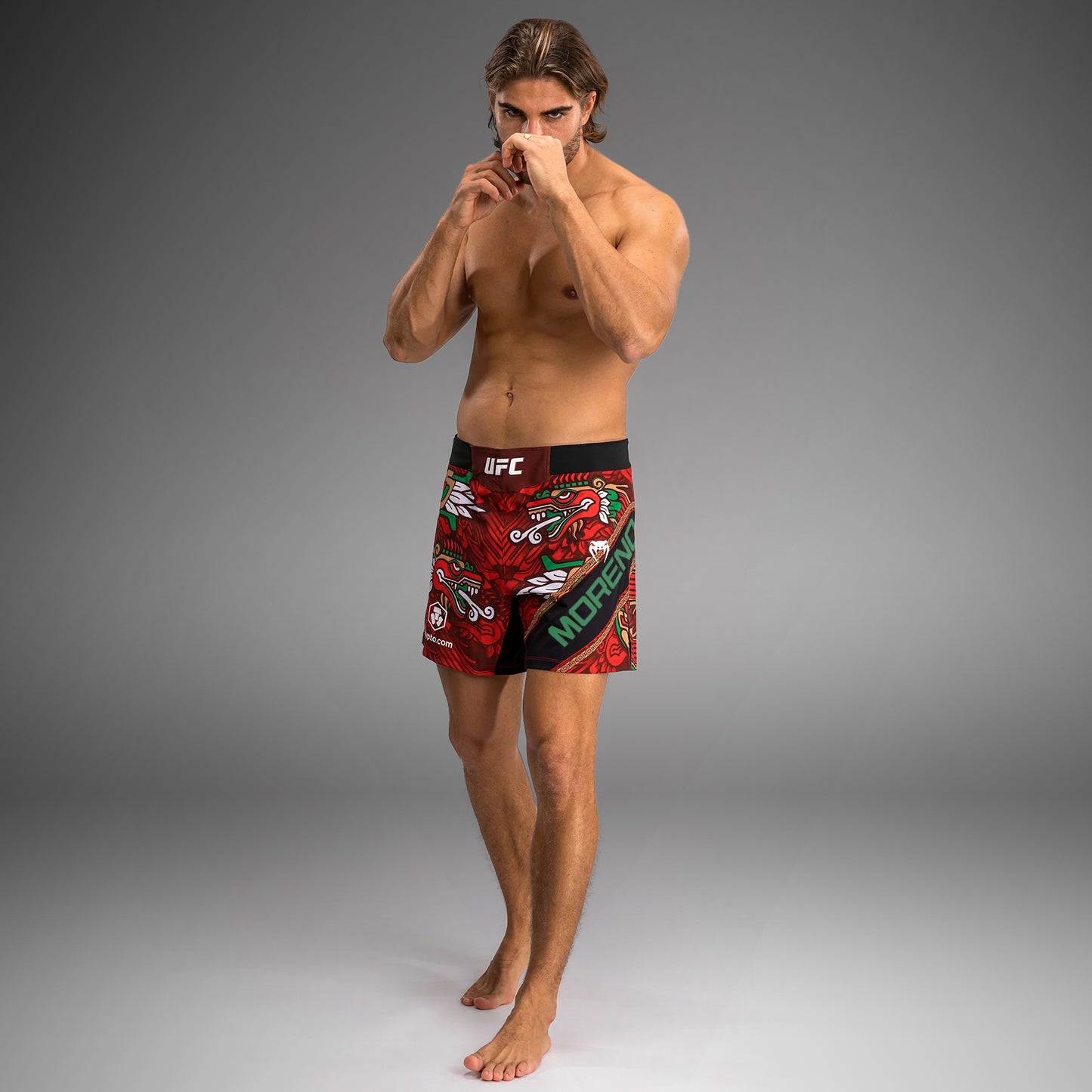 UFC Unrivaled by Venum Brandon Moreno Herren Kampfhose - Rot