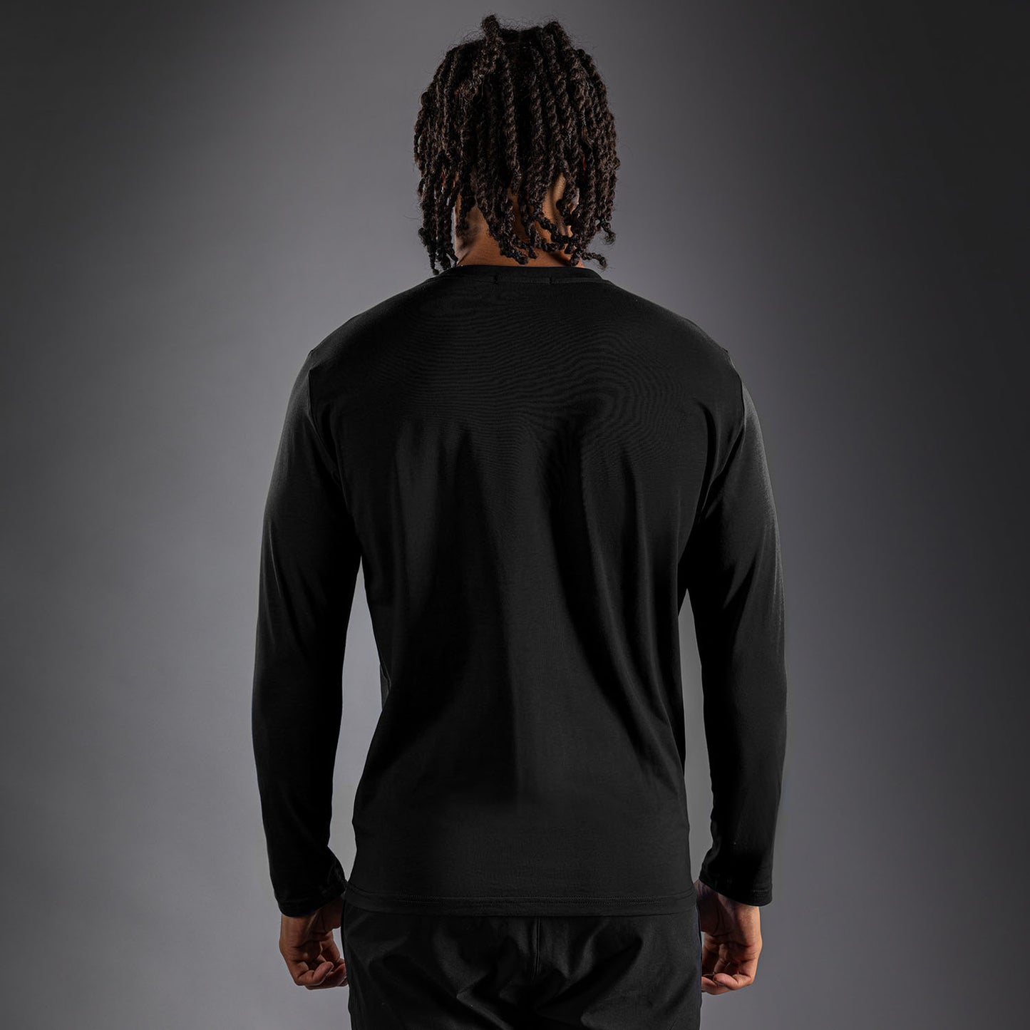 Venum Lineup Langarm T-Shirt - Schwarz/Weiß