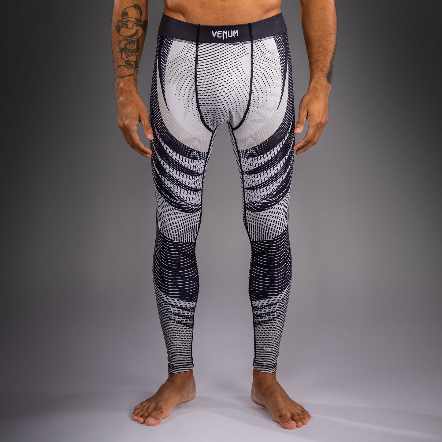 Venum Galactic 3.0 Spats - Cremeweiß/Schwarz