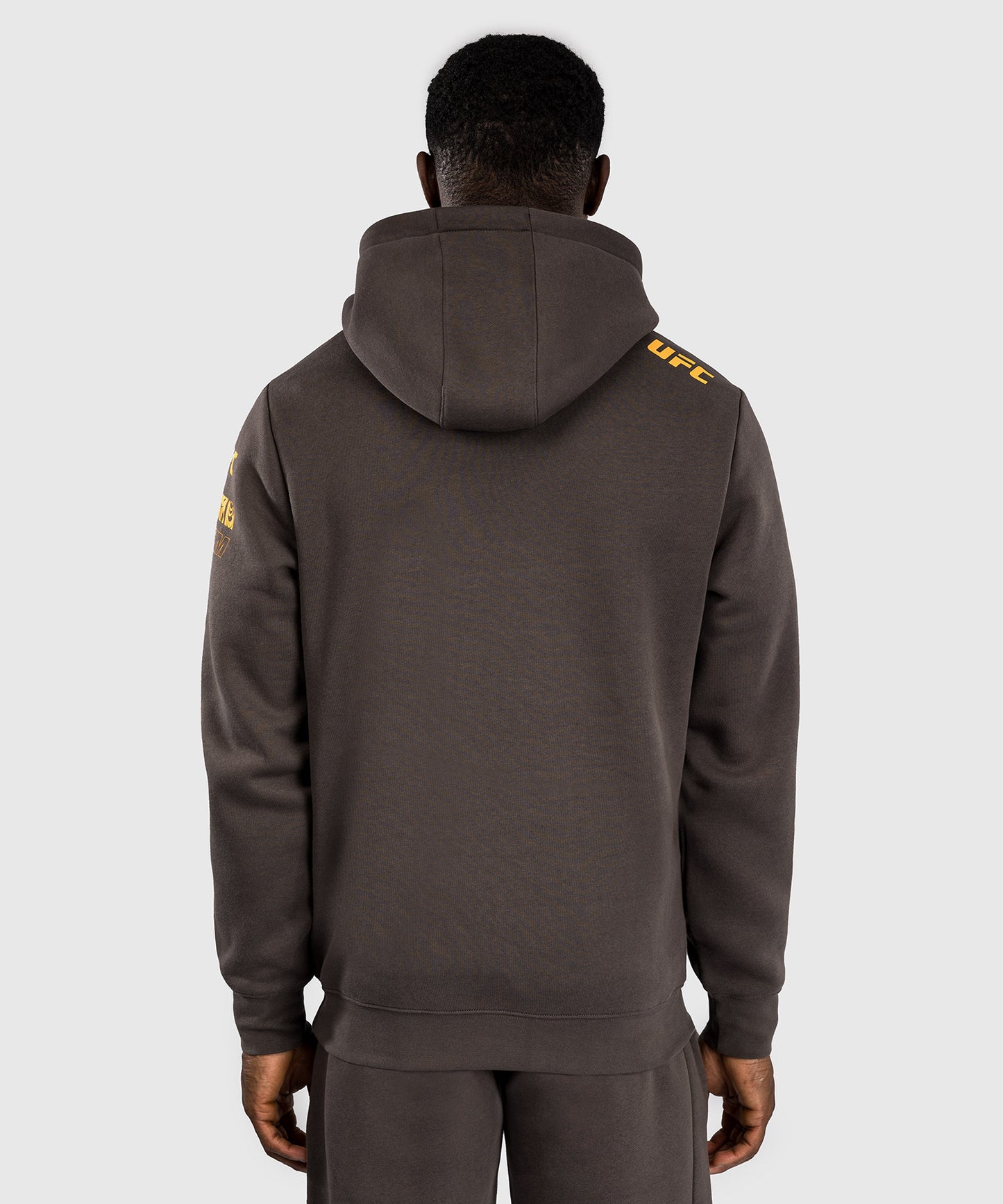 UFC Fusion by Venum Fight Week Herren Pullover Hoodie - Solid Erdiges Braun