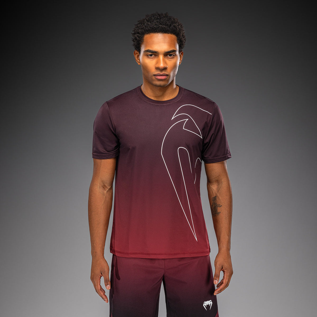 Venum Giant Shift Dry-Tech-T-Shirt - Schwarz/Rot