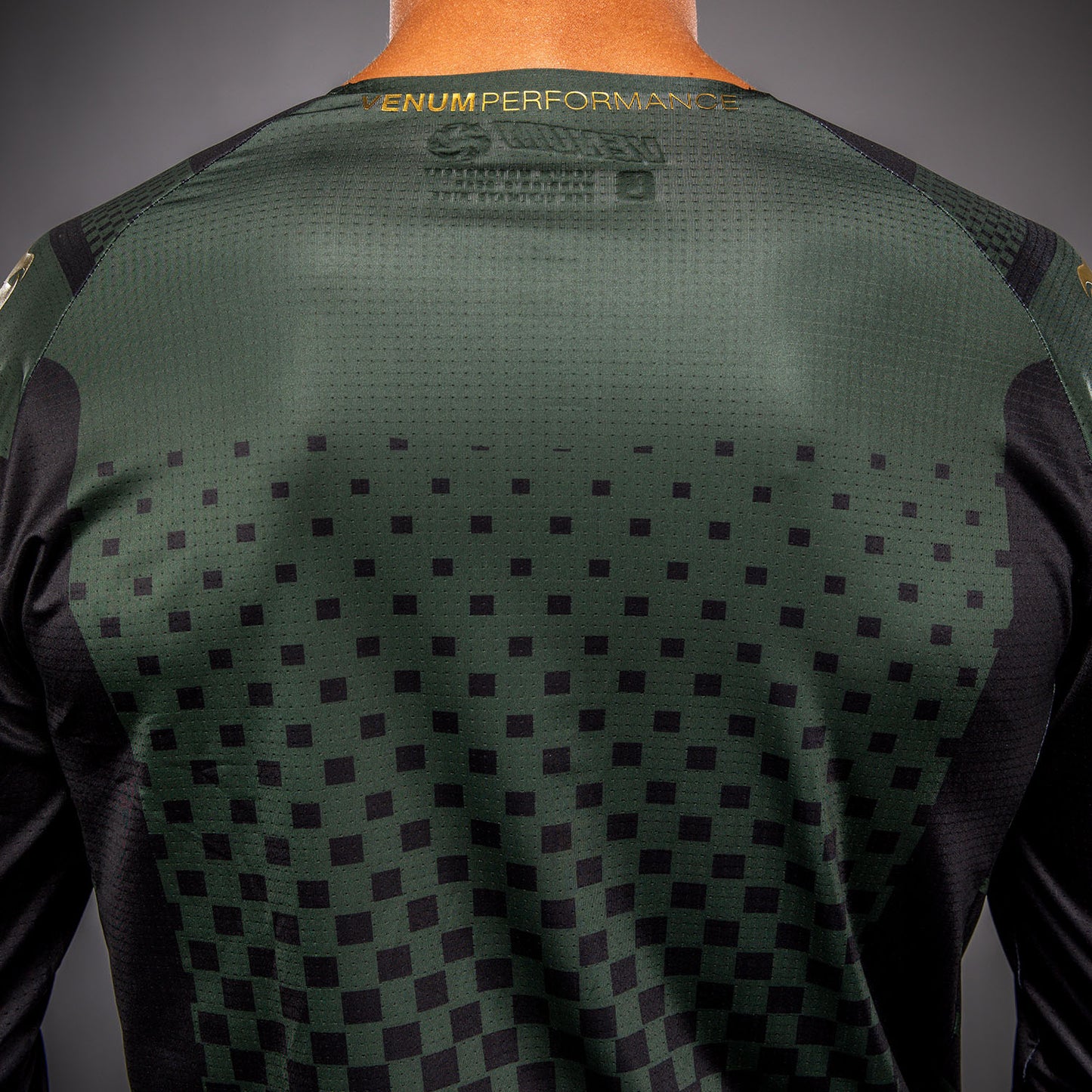 Venum MX Challenger Motorsports-Trikot - Schwarz/Grün/Gold