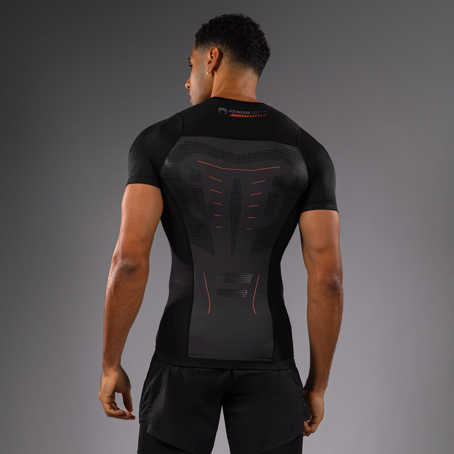 Venum Technical 3.0 Kurzarm Rashguard - Graphit