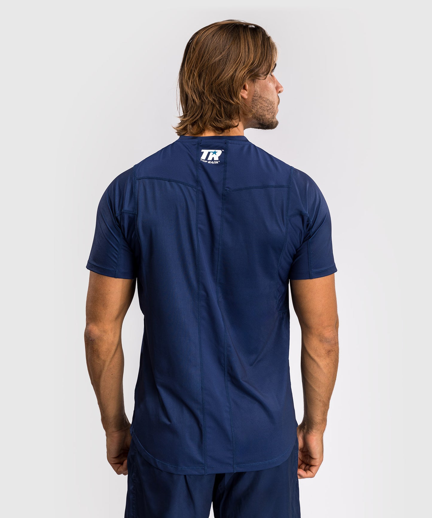 Venum x Top Rank Original Herren Dry Tech Shirt - Navy Blau