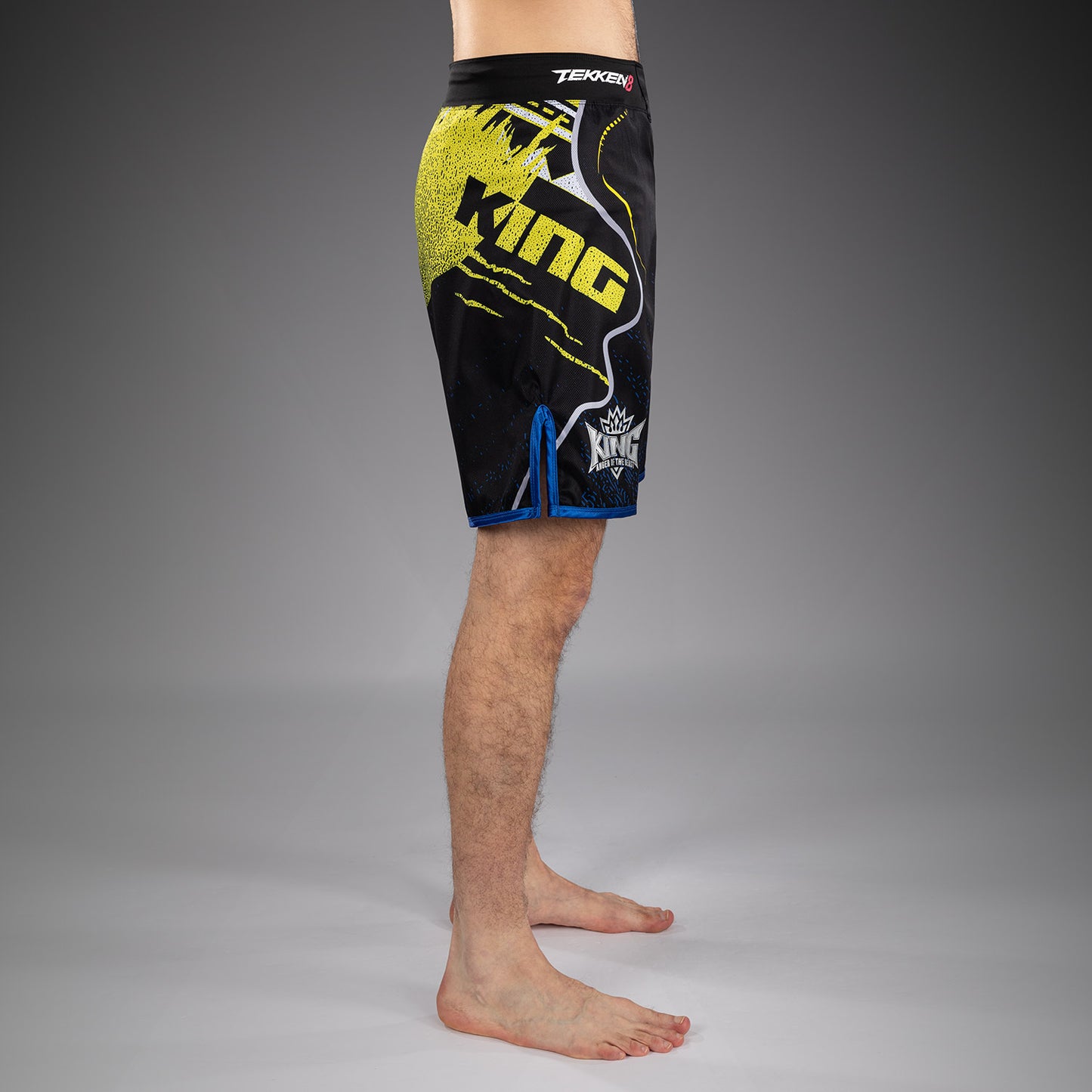 Venum x TEKKEN 8 Fightshorts - King - Schwarz/Gelb