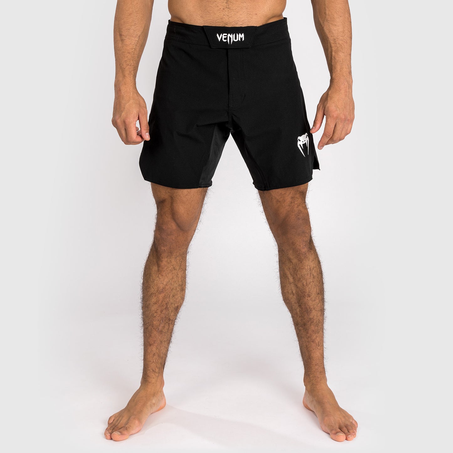 Venum Contender Fight Shorts für Männer - Schwarz/Weiß