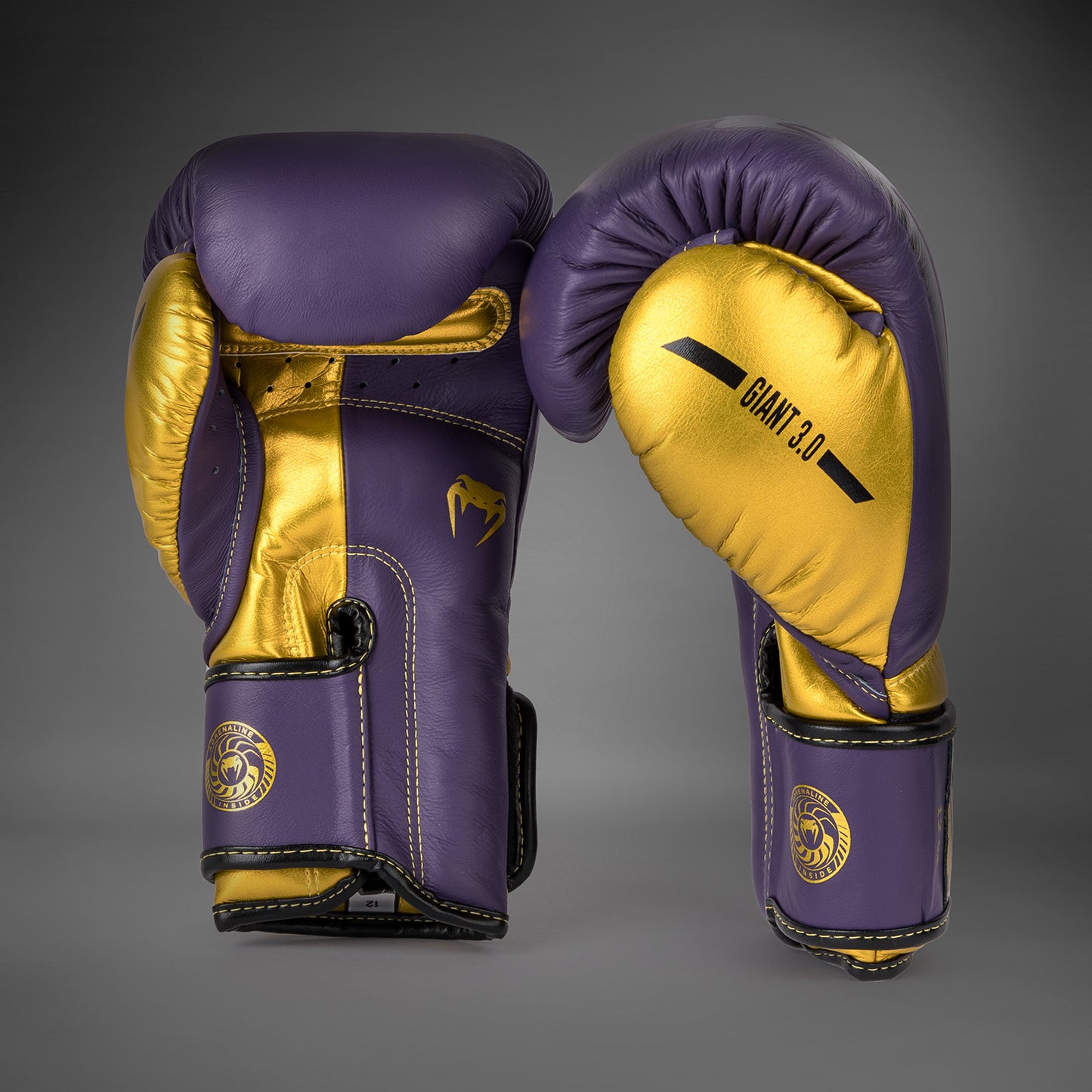 Venum Giant 3.0 Boxhandschuhe - Dunkelviolett/Gold - Spezialausgabe