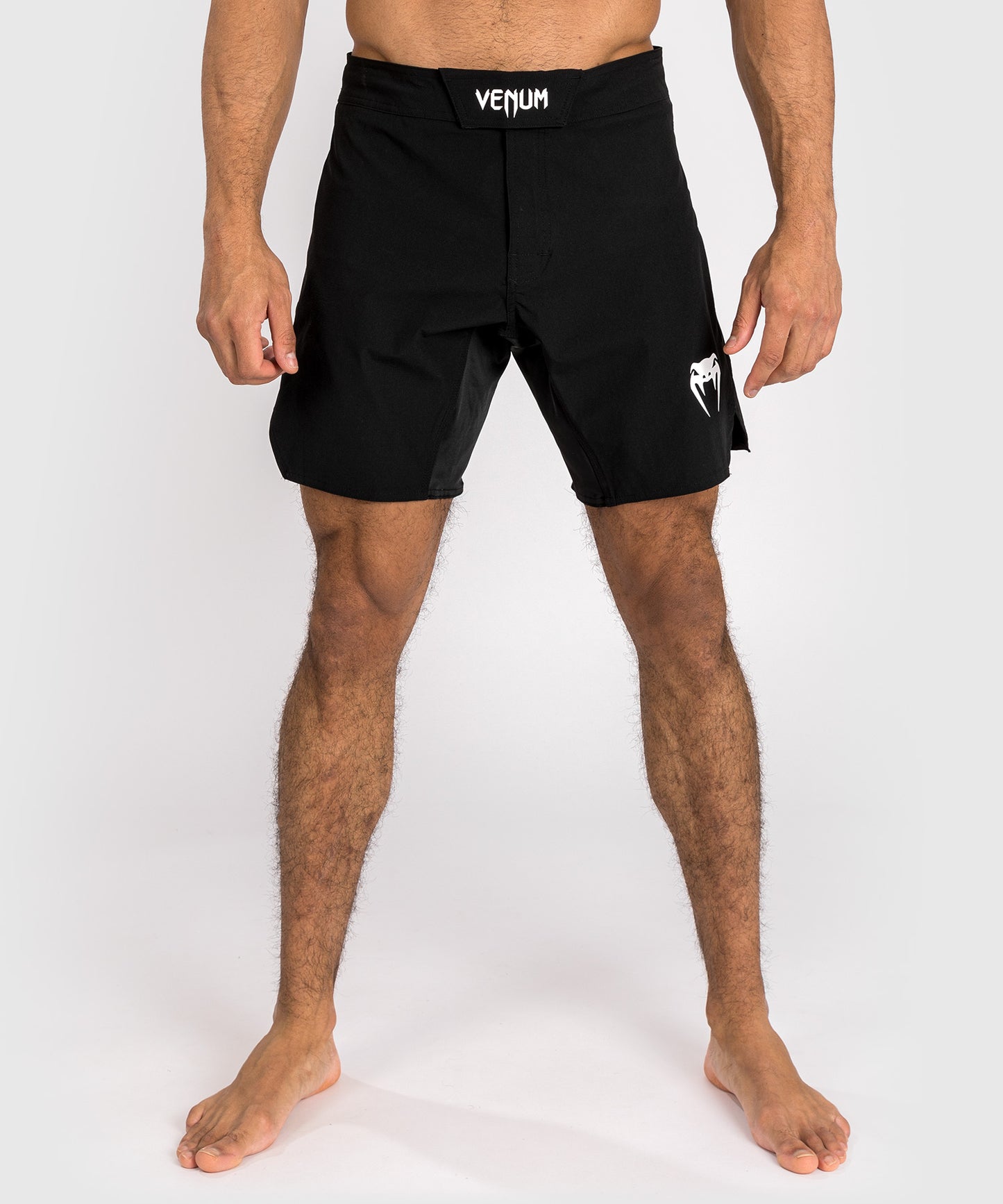 Venum Contender Fight Shorts für Männer - Schwarz/Weiß