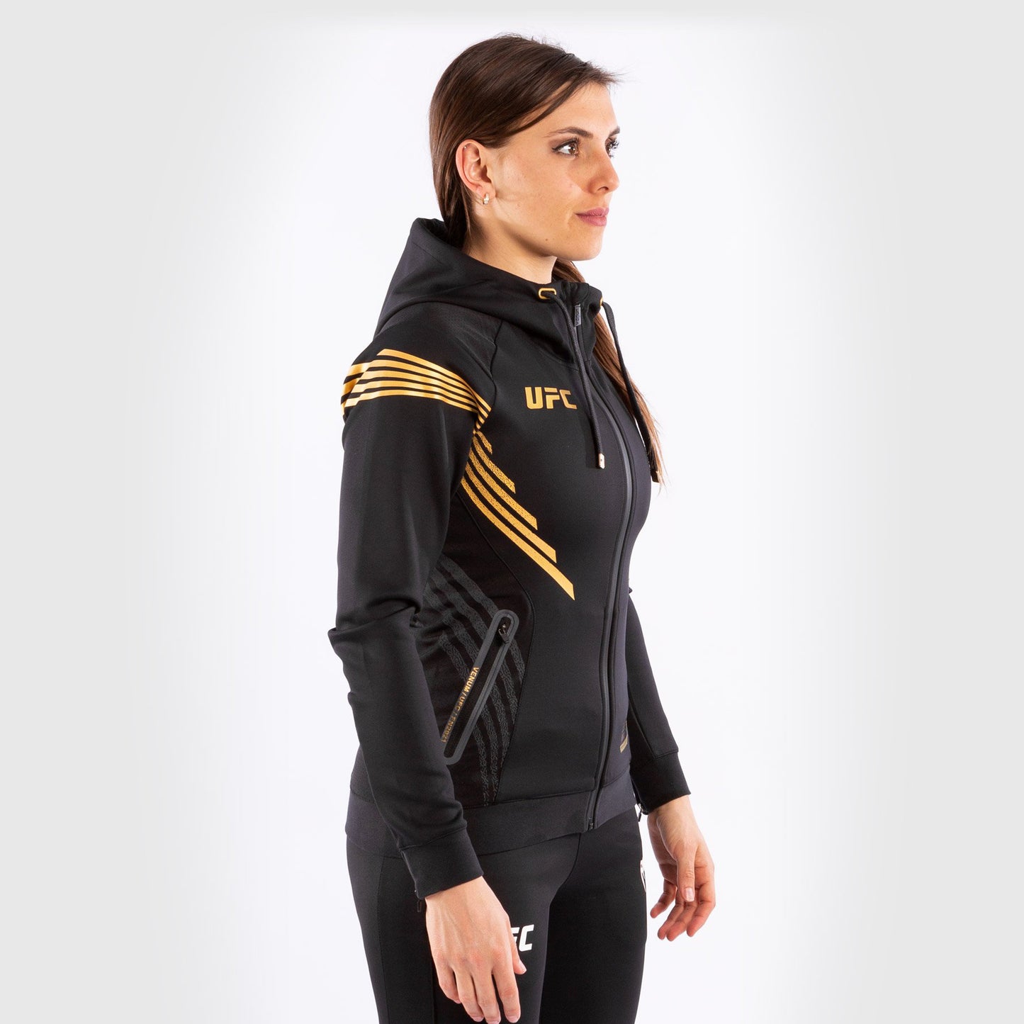 UFC Venum Personalisiert Authentic Fight Night Damen Walkout Hoodie - Champion