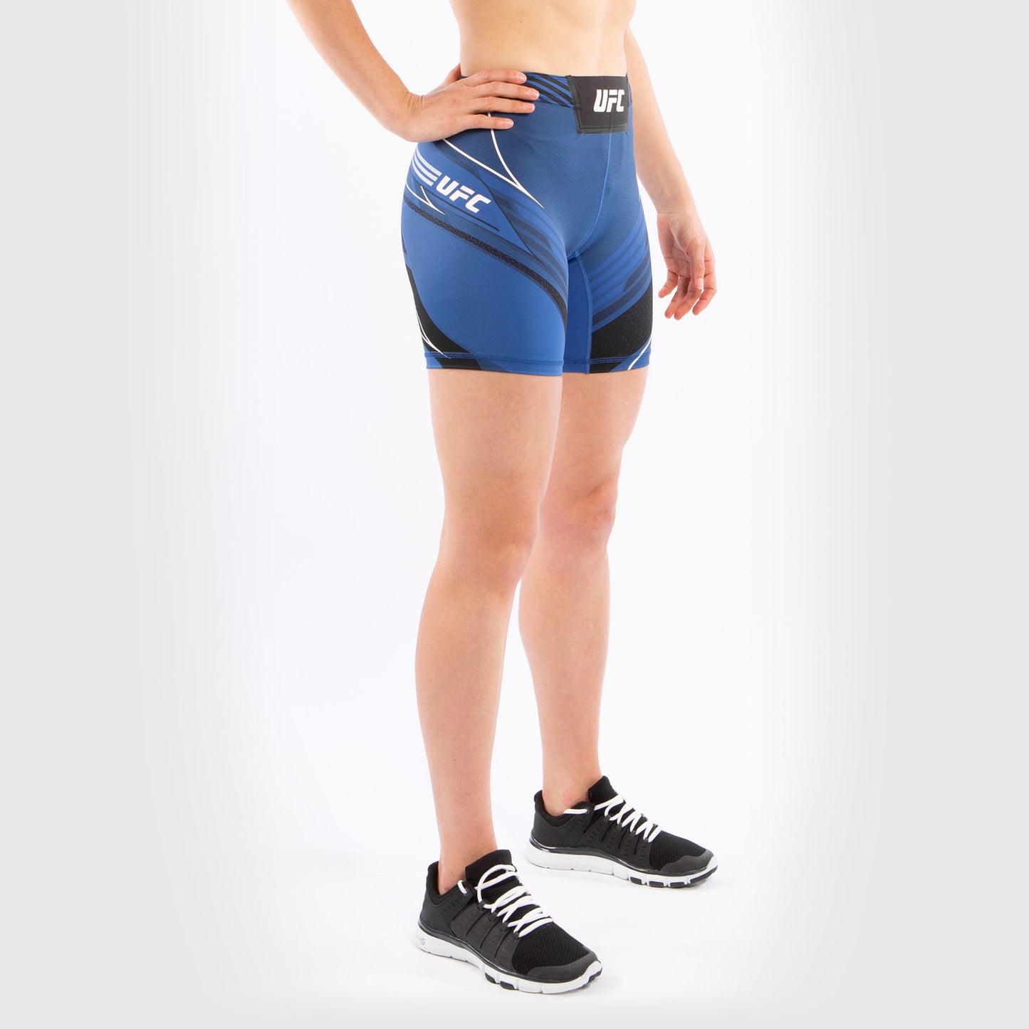 UFC Venum Authentic Fight Night Damen Vale Tudo Shorts - Long Fit - Blau