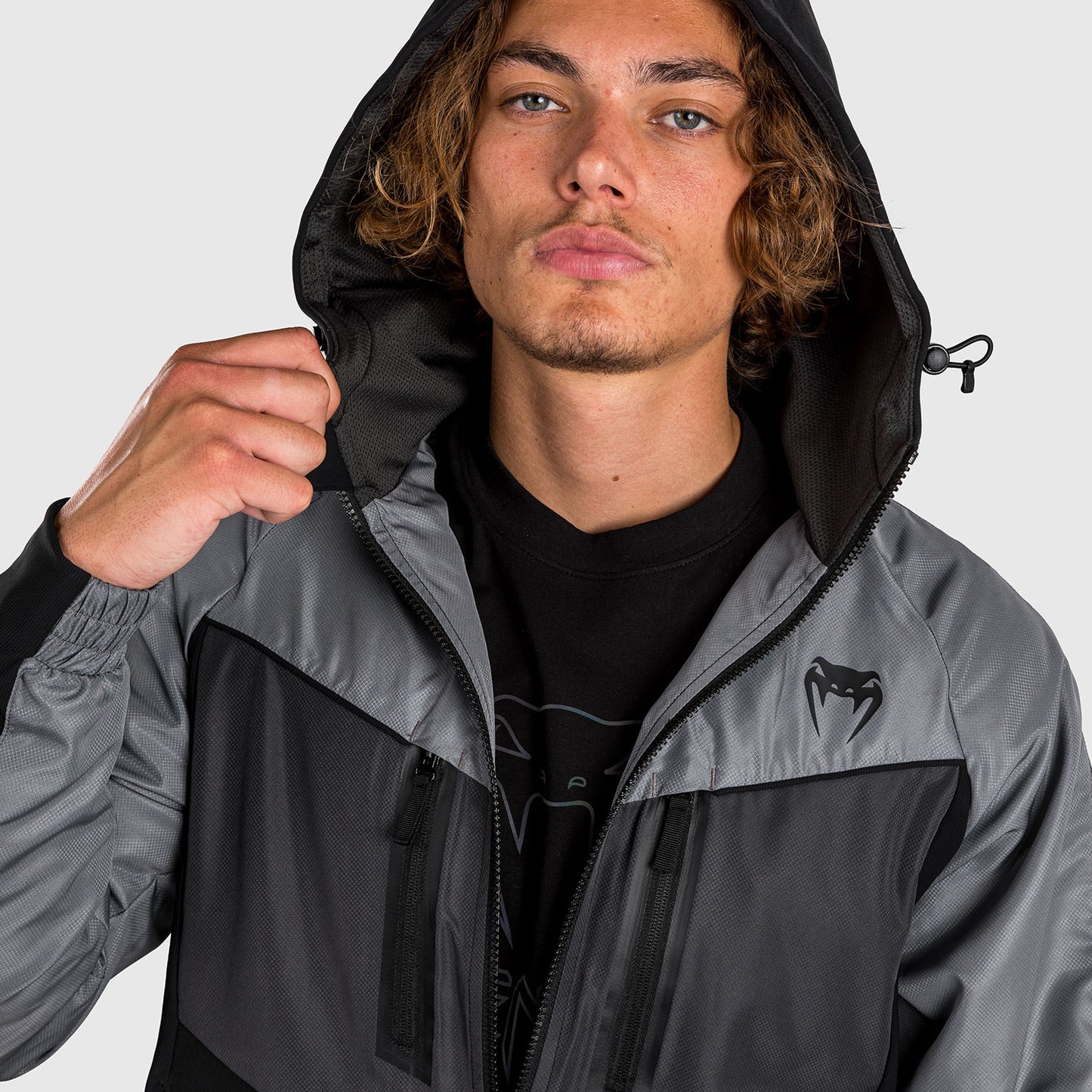 Venum Laser 3.0  Trainingsjacke - Schwarz/Grau